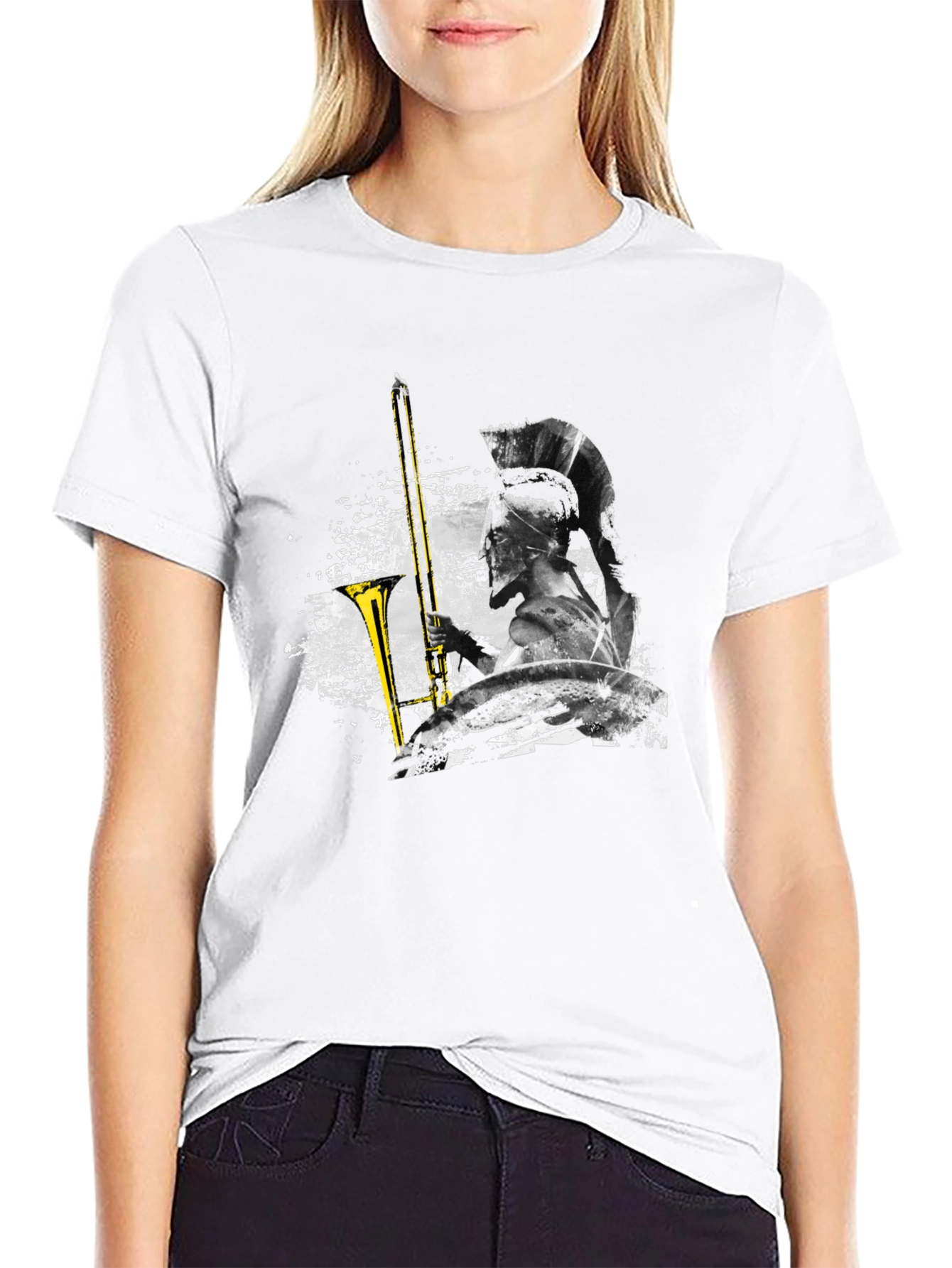 Spartan Trombone Black T-Shirt