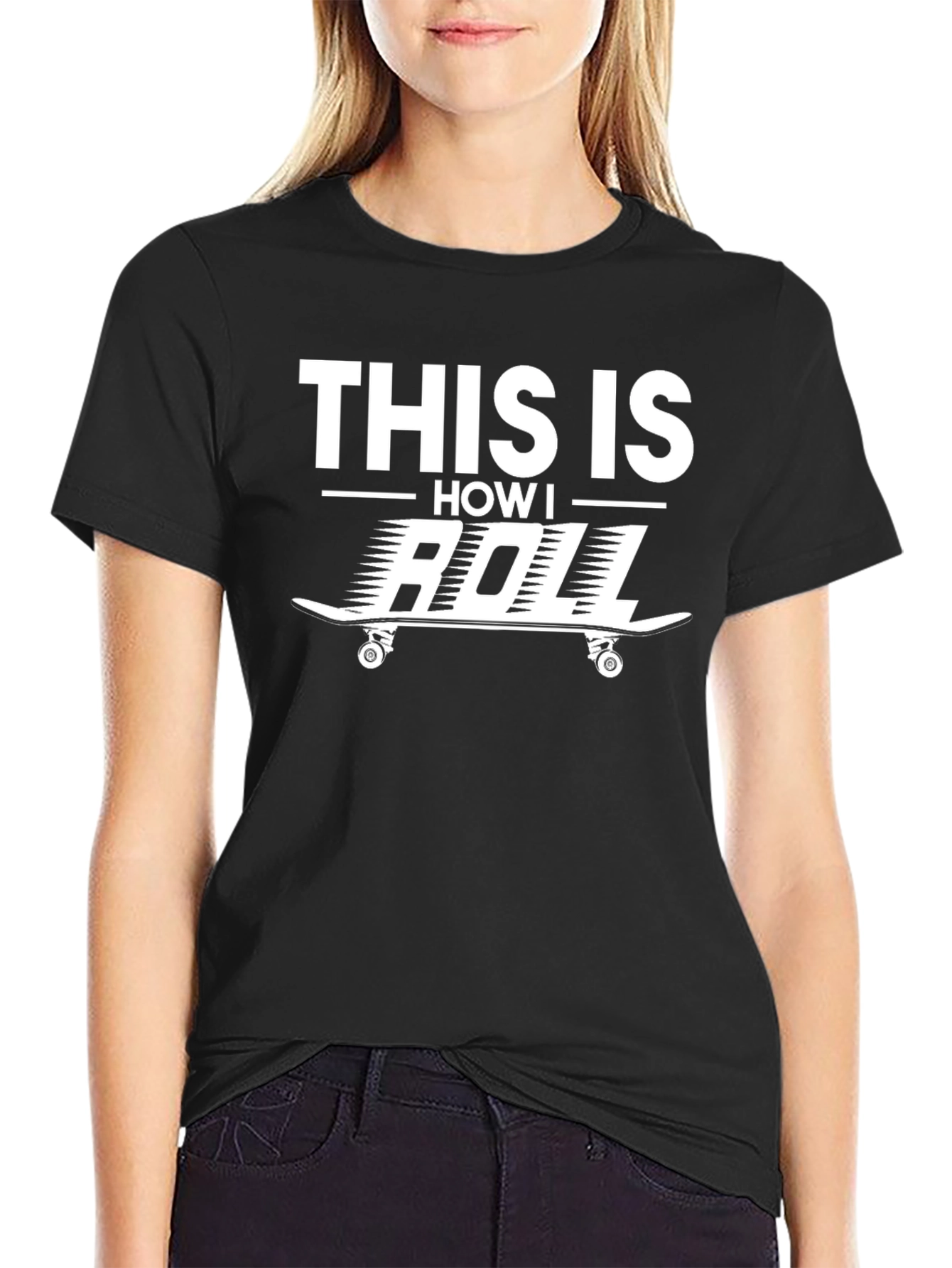 This Is How I Roll Skateboard T-Shirt