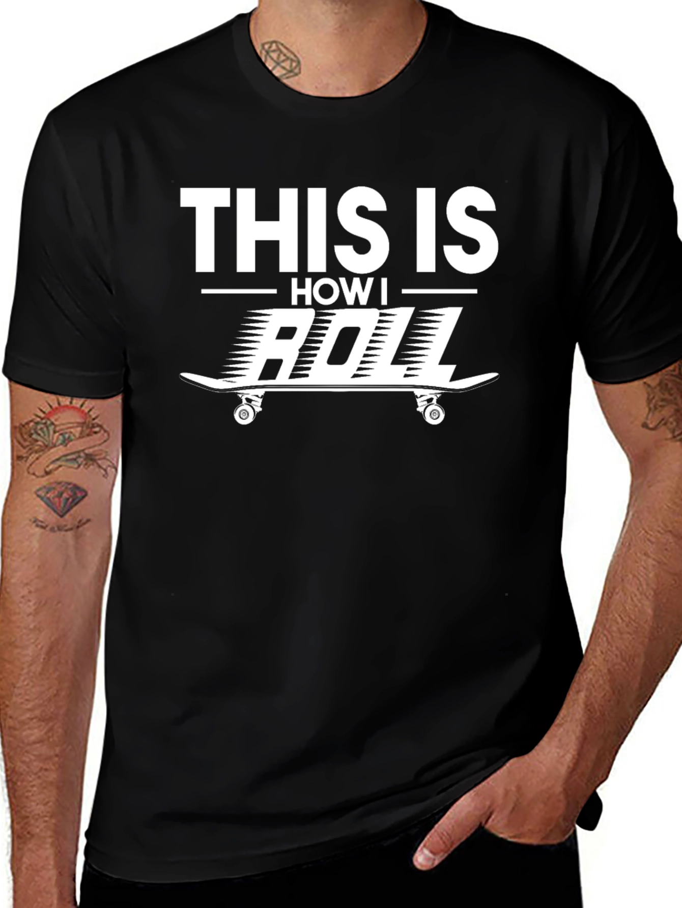 This Is How I Roll Skateboard T-Shirt