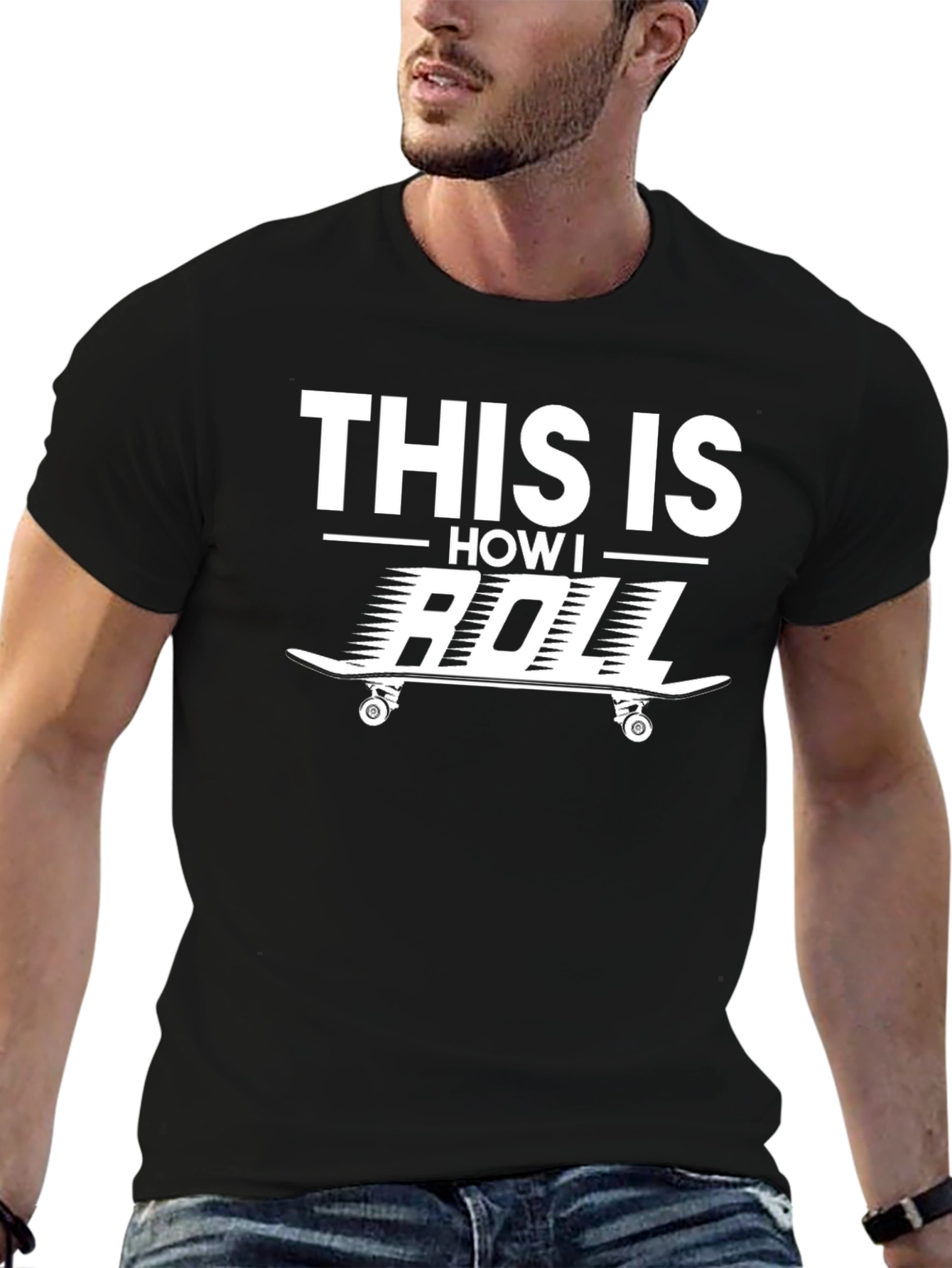This Is How I Roll Skateboard T-Shirt