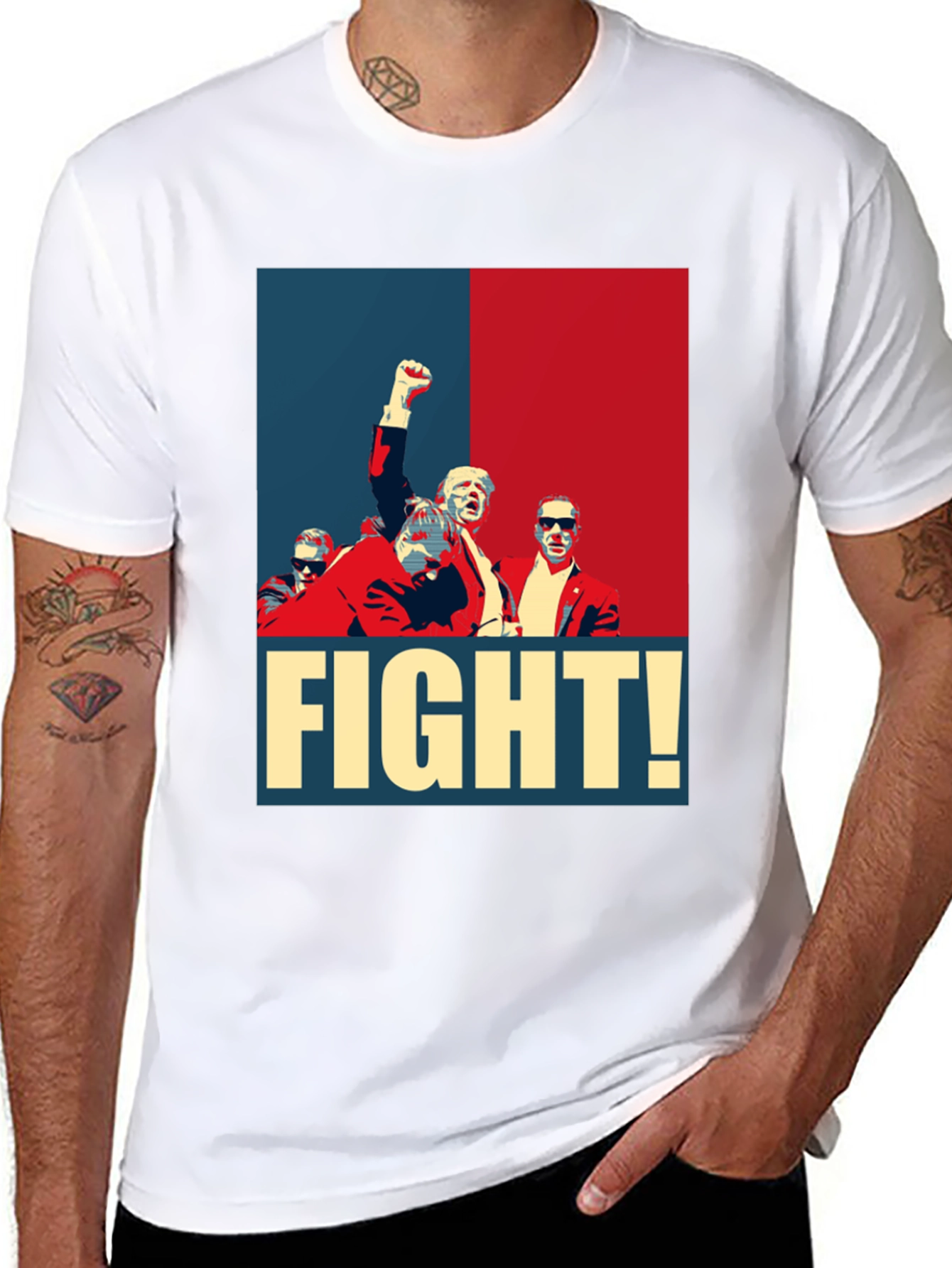 Fight! T-Shirt - Political Graphic Tee