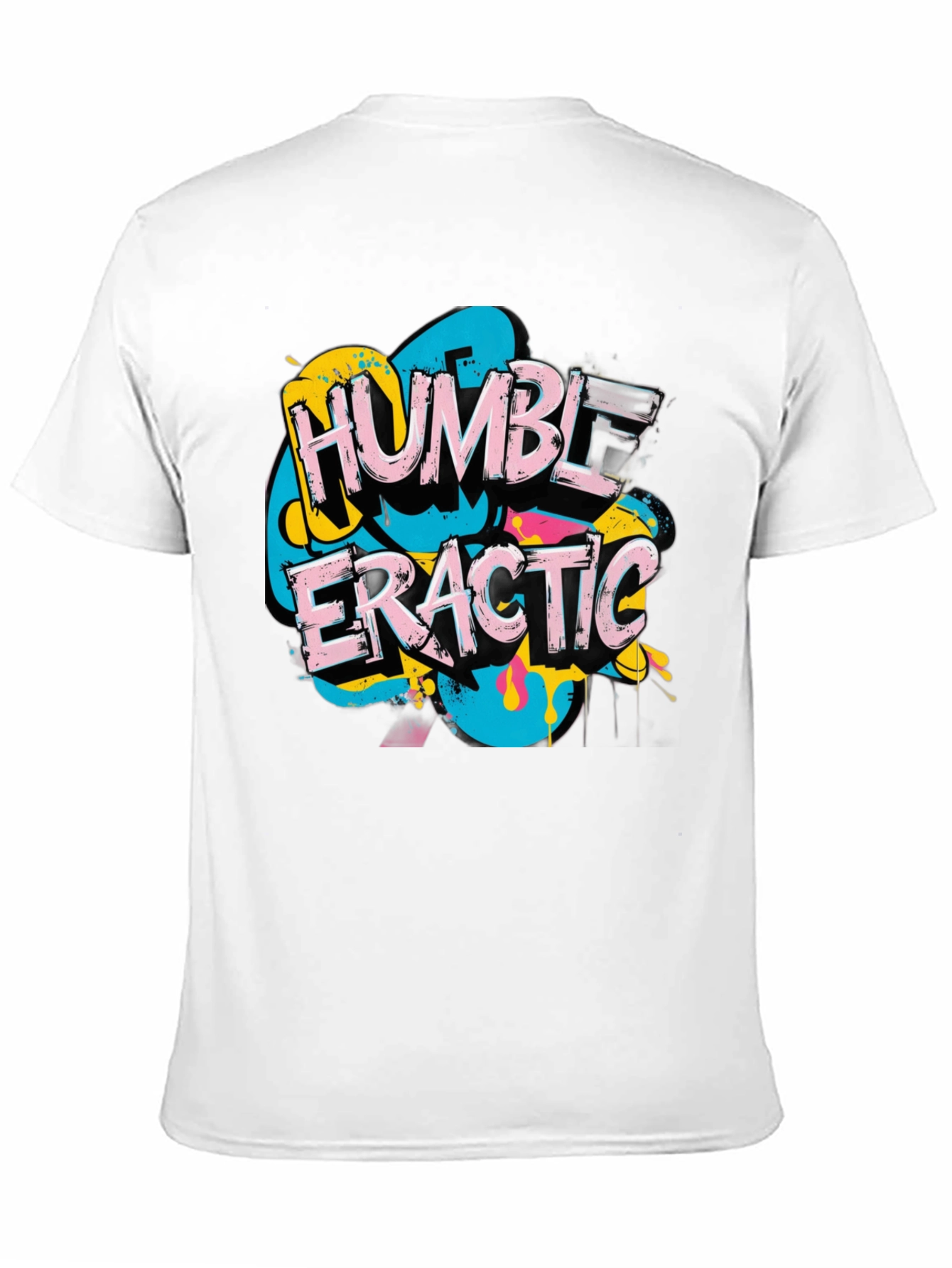 Humble Eratic Graphic T-Shirt - Mens Black Tee