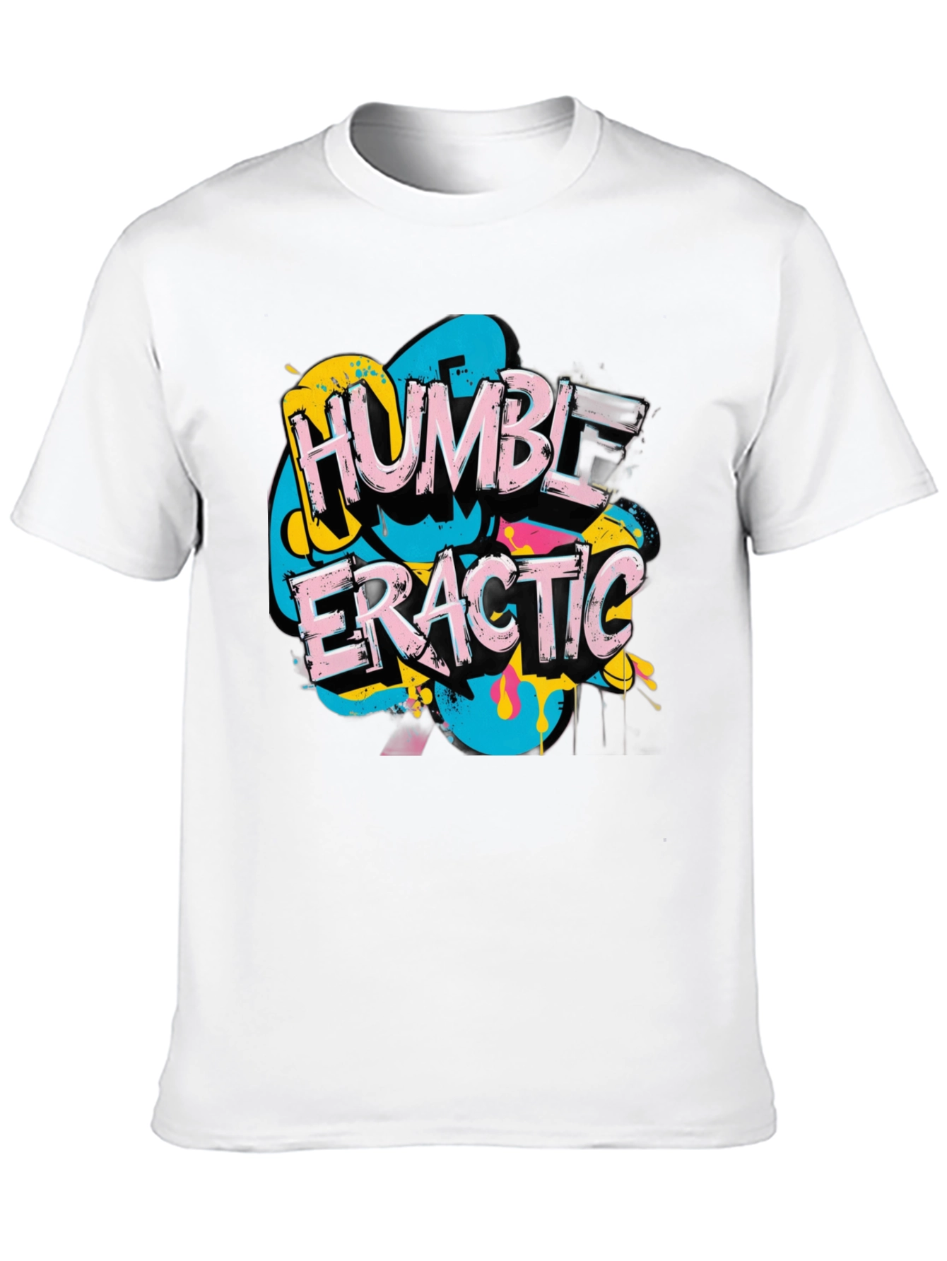 Humble Eratic Graphic T-Shirt - Mens Black Tee