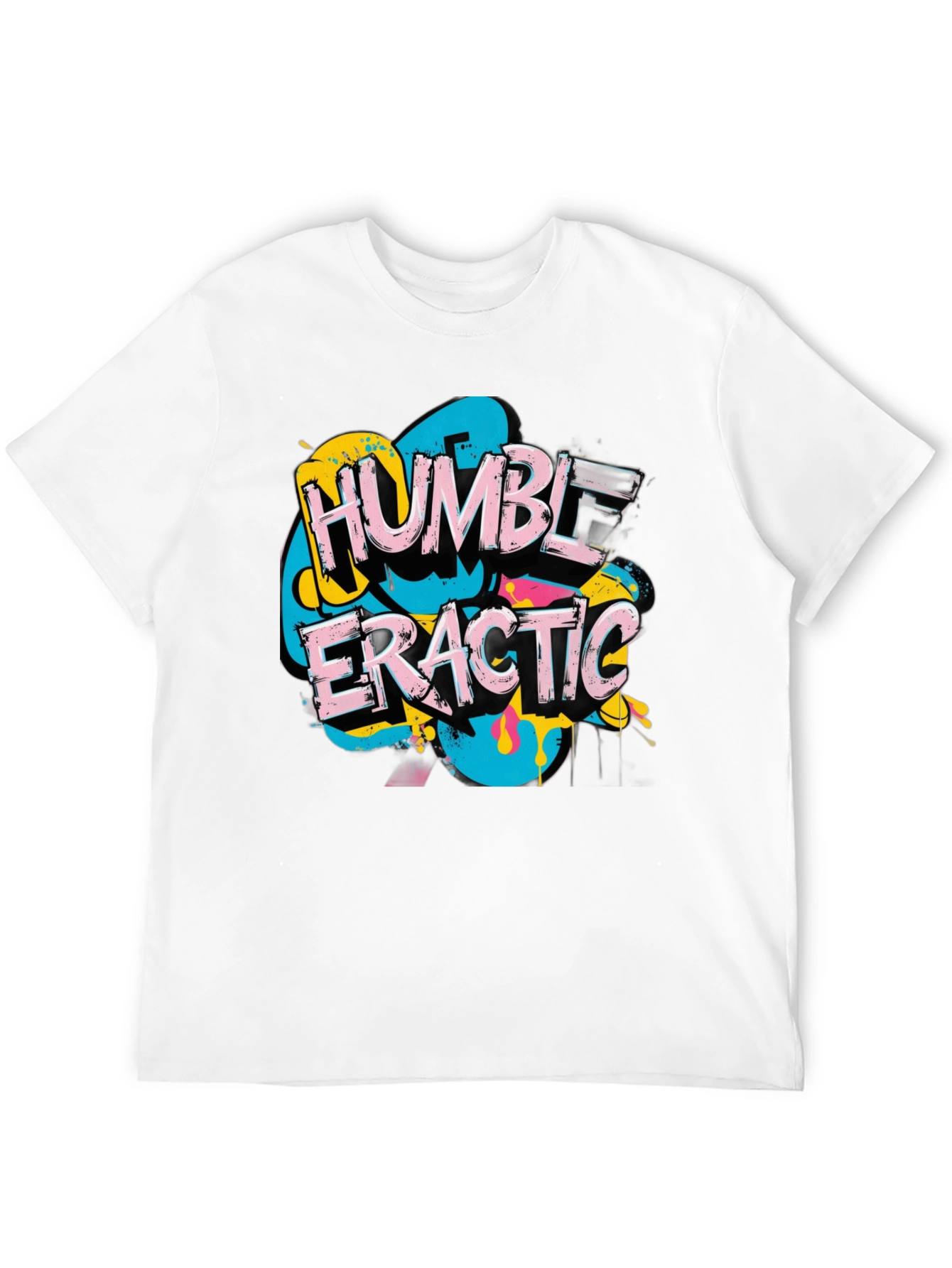 Humble Eratic Graphic T-Shirt - Mens Black Tee