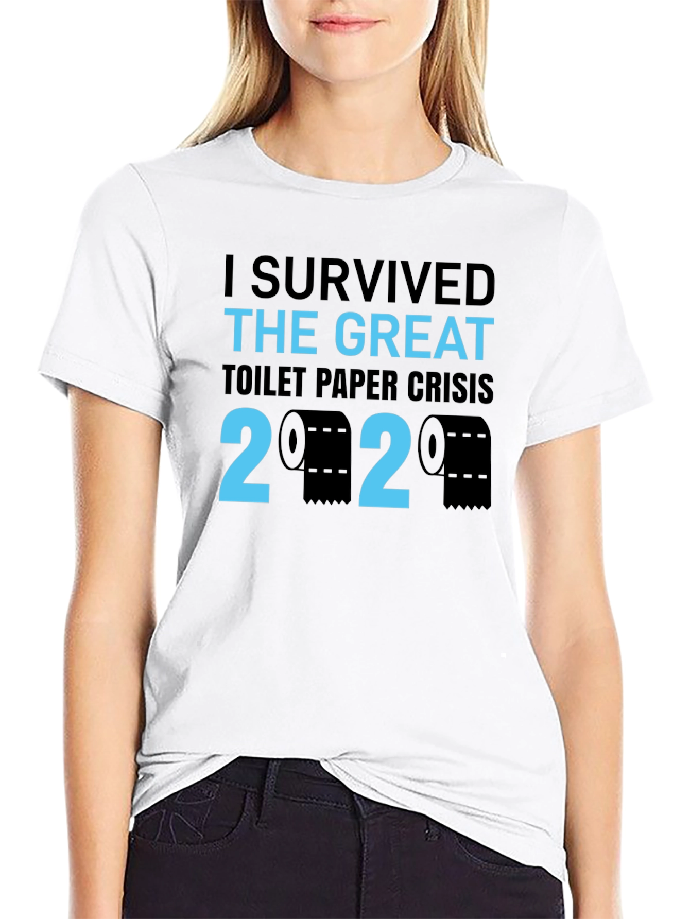I Survived Toilet Paper Crisis 2020 T-Shirt