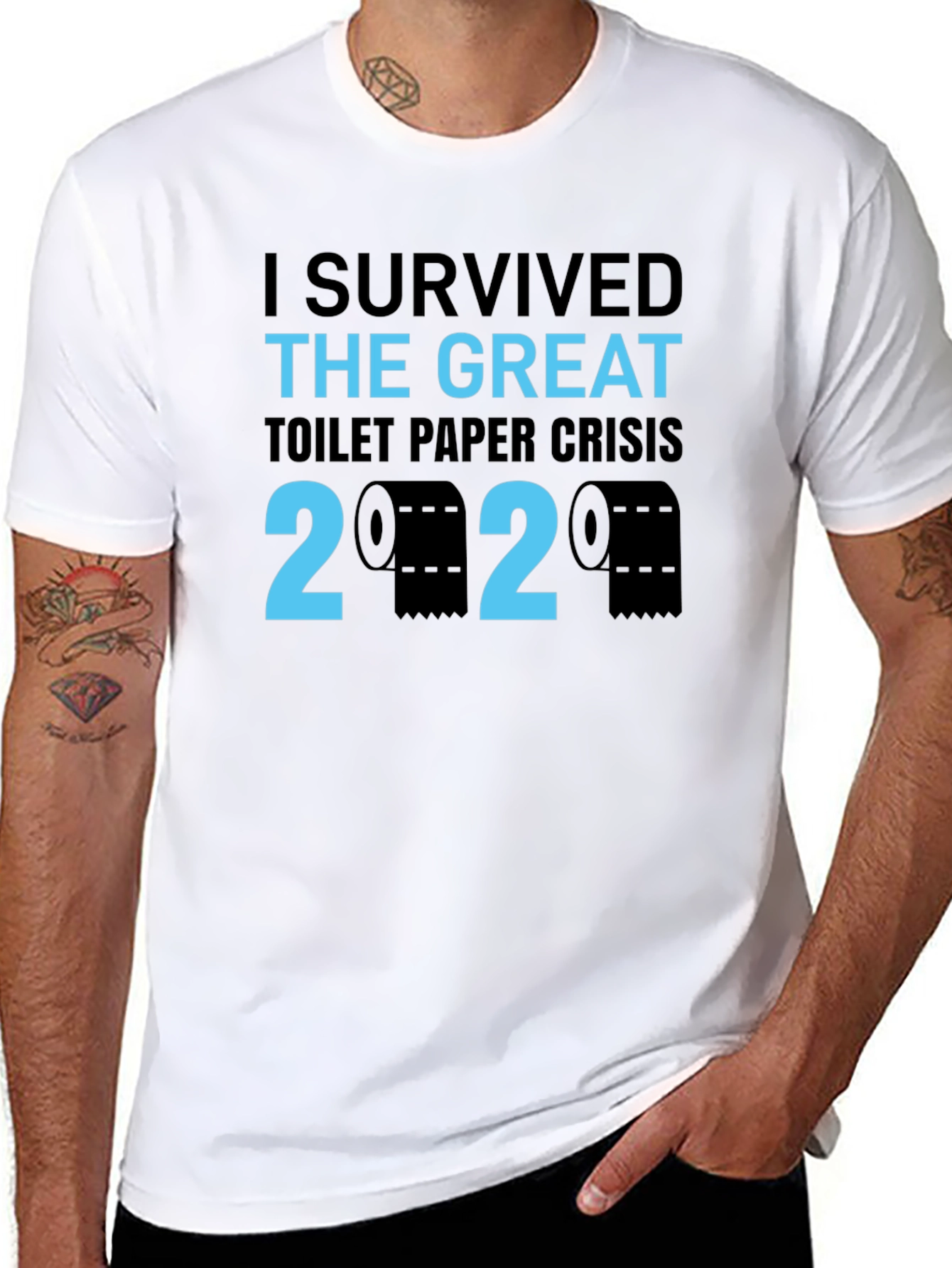 I Survived Toilet Paper Crisis 2020 T-Shirt