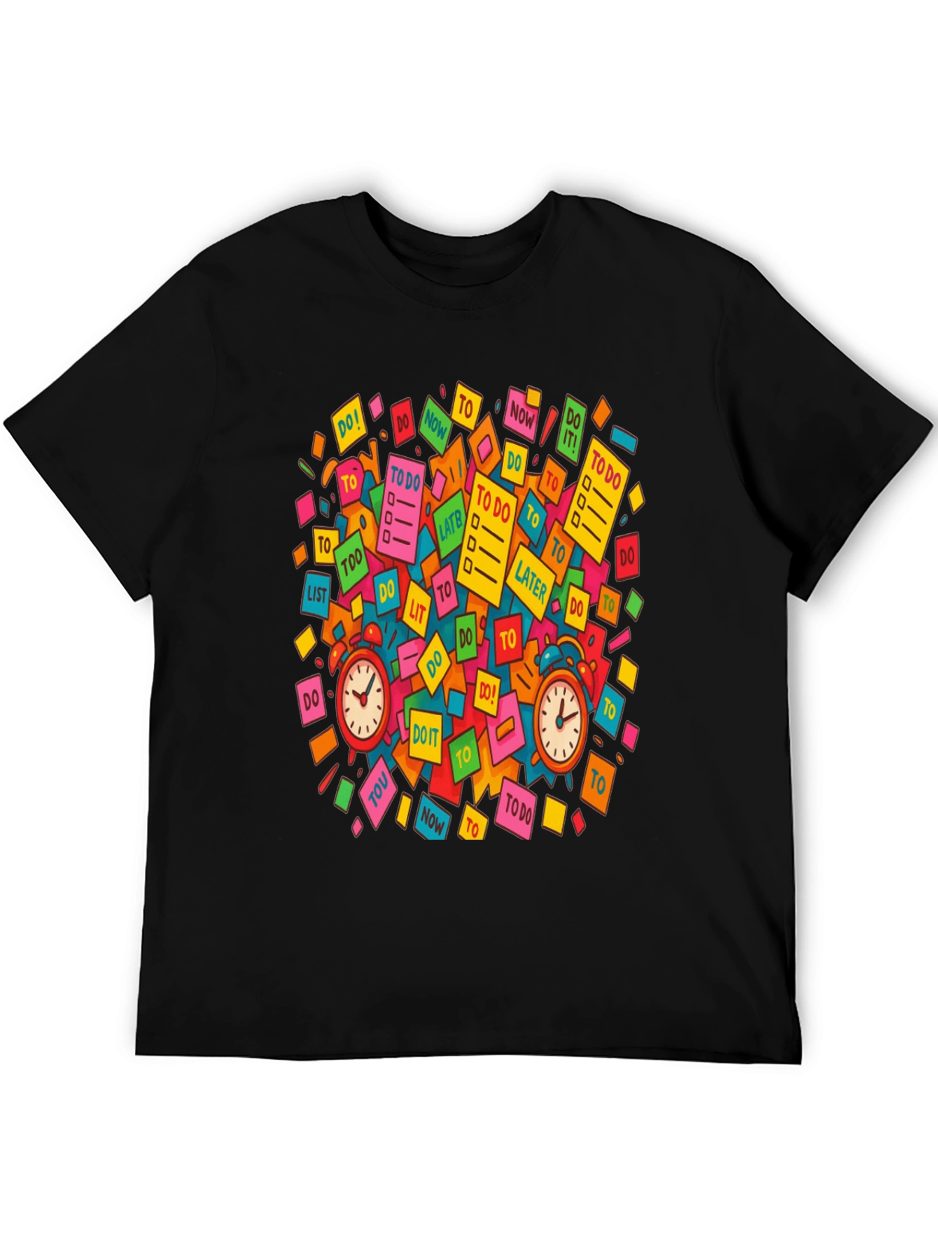 Time Management T-Shirt - Do It Now! Design