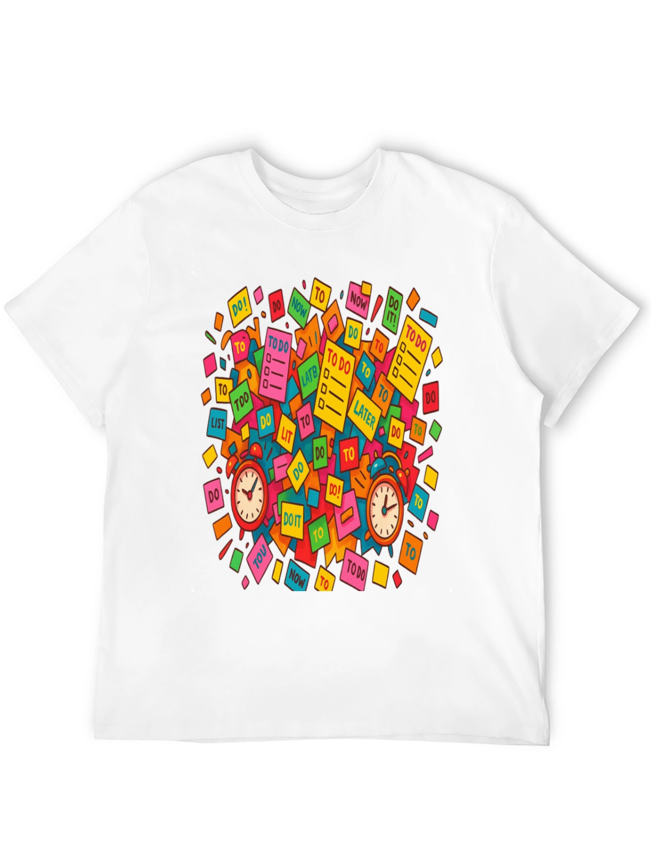 Time Management T-Shirt - Do It Now! Design