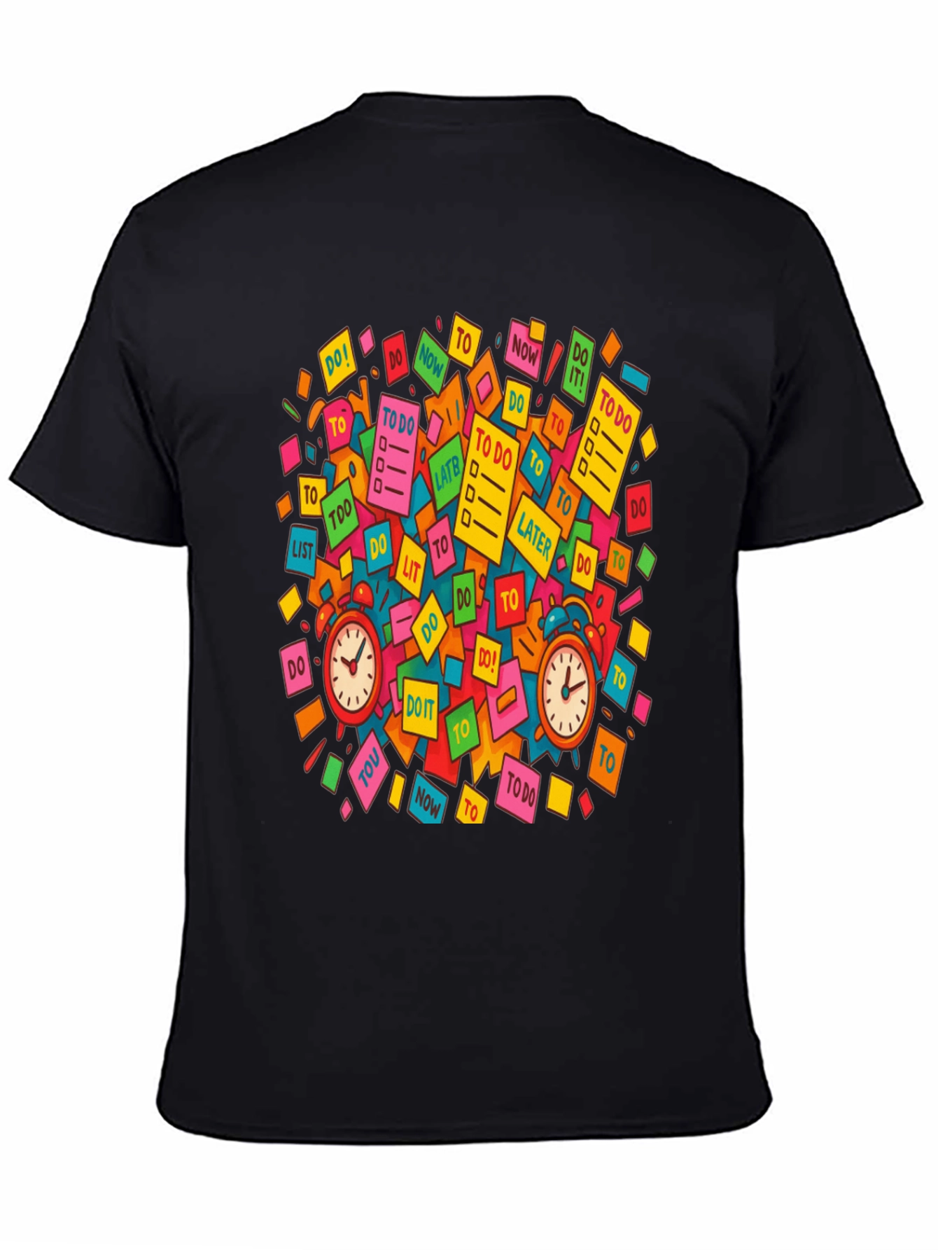 Time Management T-Shirt - Do It Now! Design