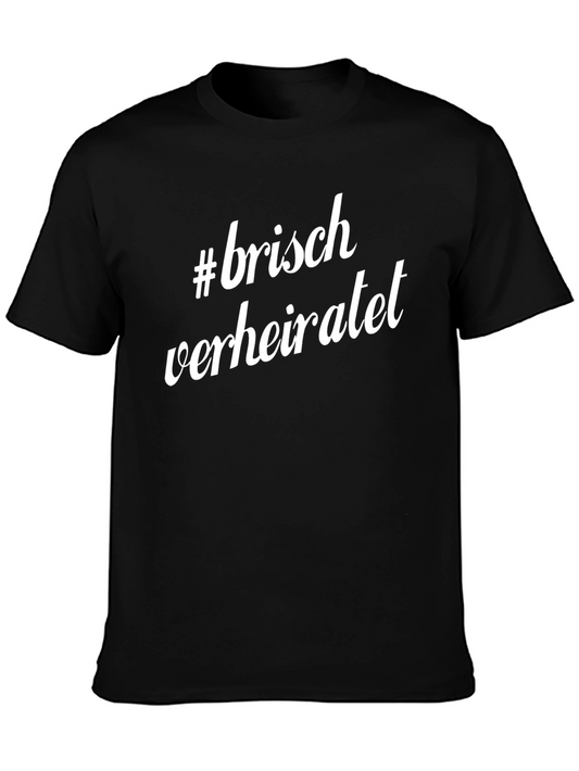 Bride & Groom Newlywed T-Shirt - #frischverheiratet