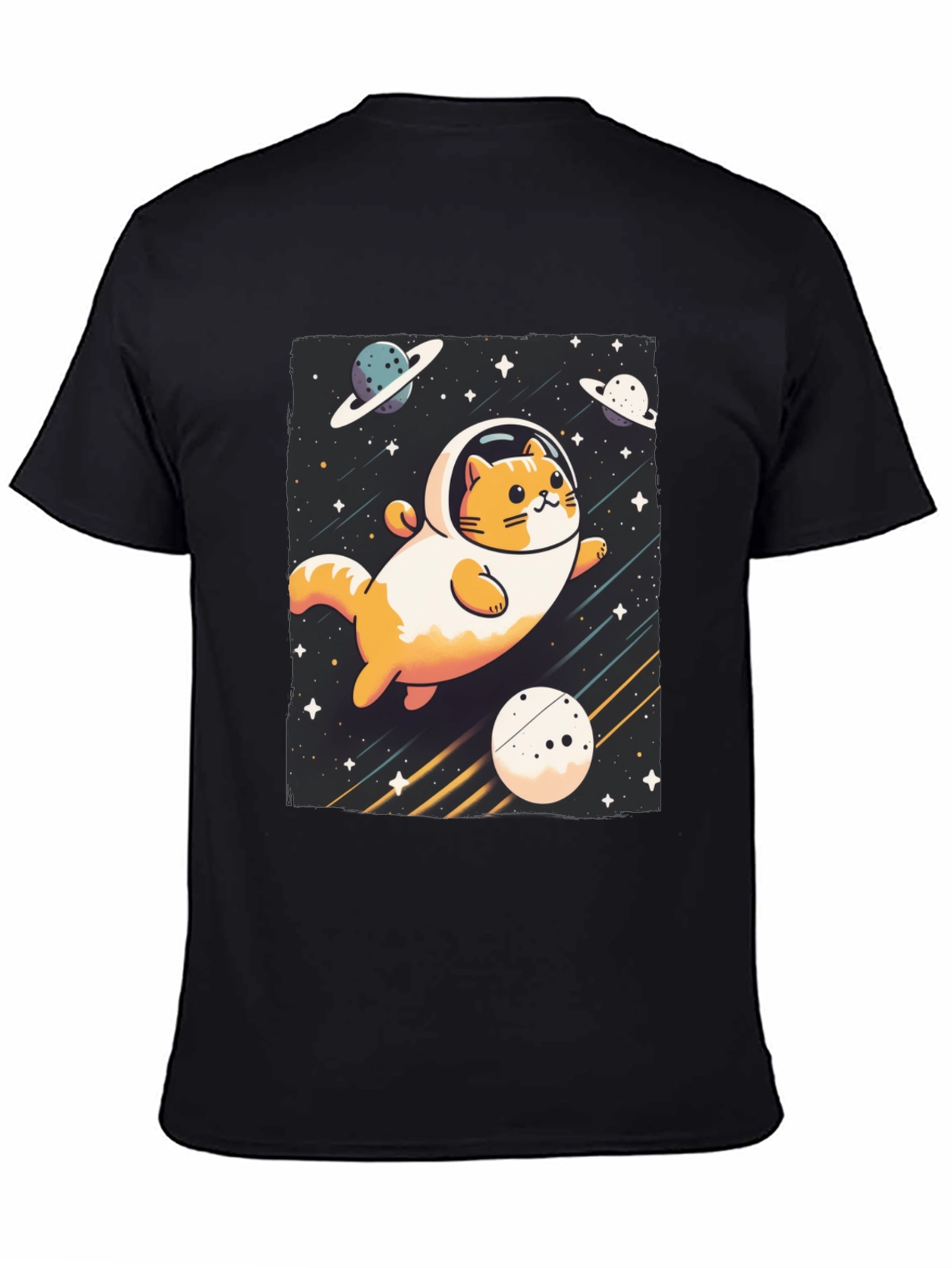 Space Cat T-Shirt - Galaxy Adventure Tee
