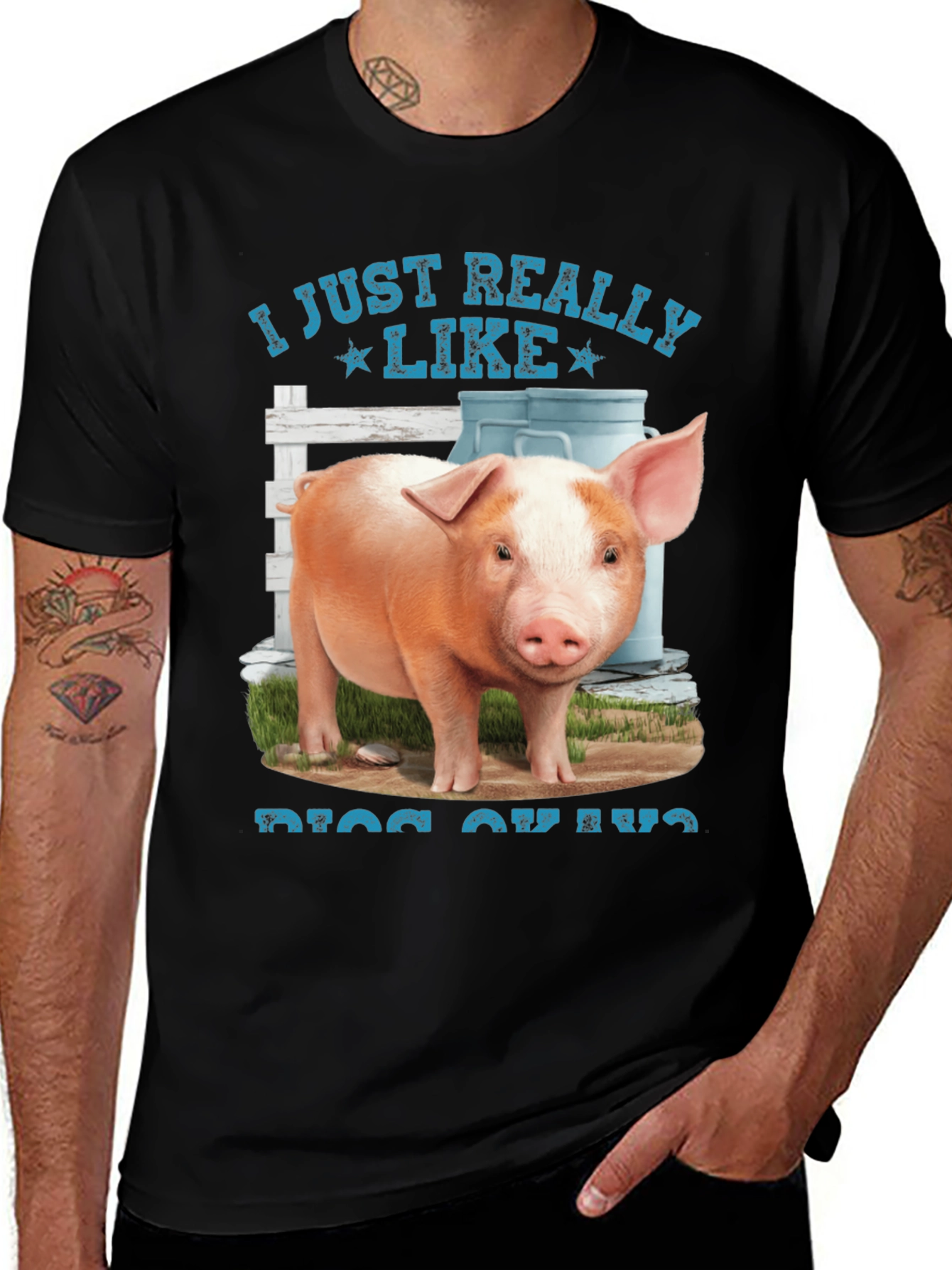 I Just Really Like Pigs T-Shirt