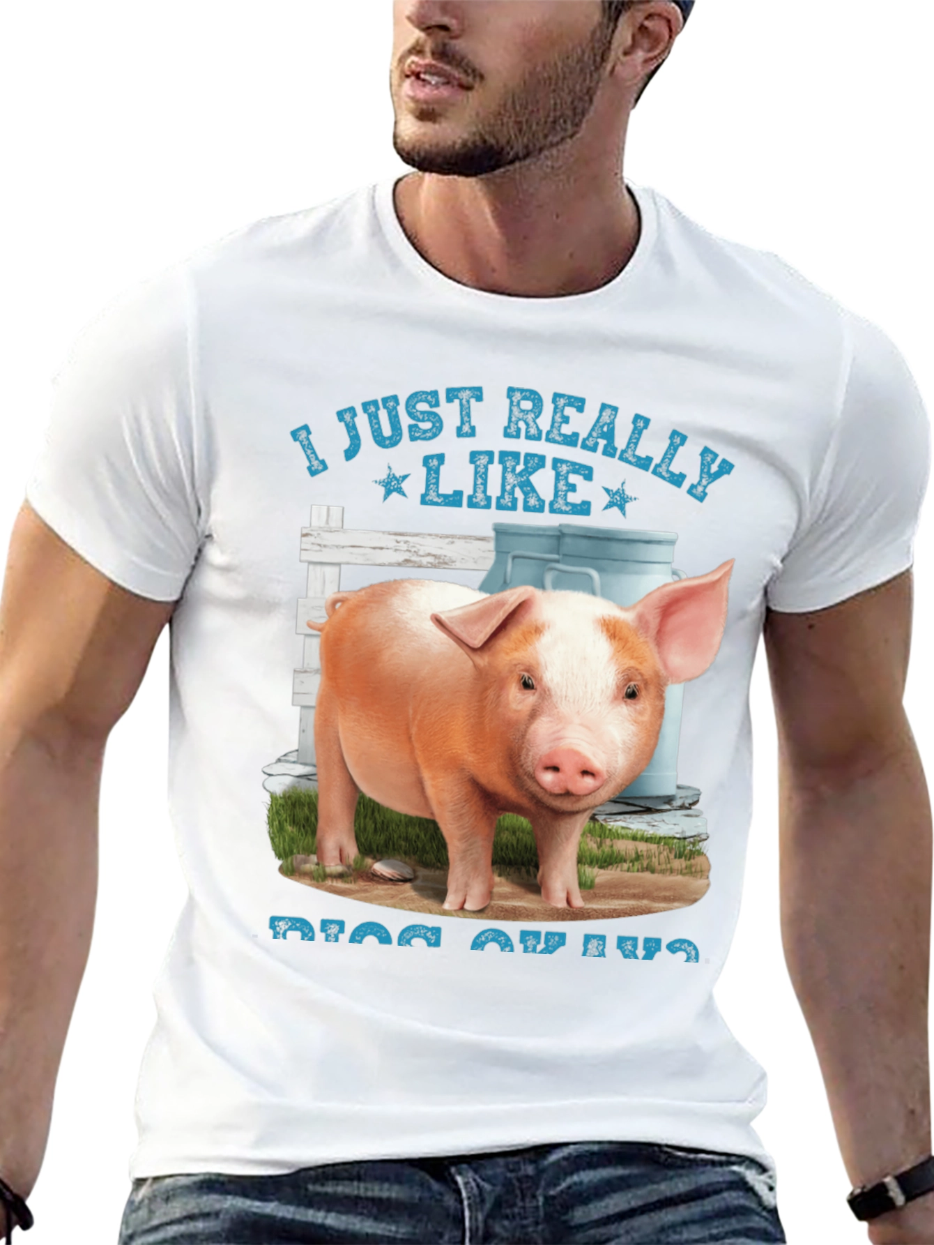 I Just Really Like Pigs T-Shirt
