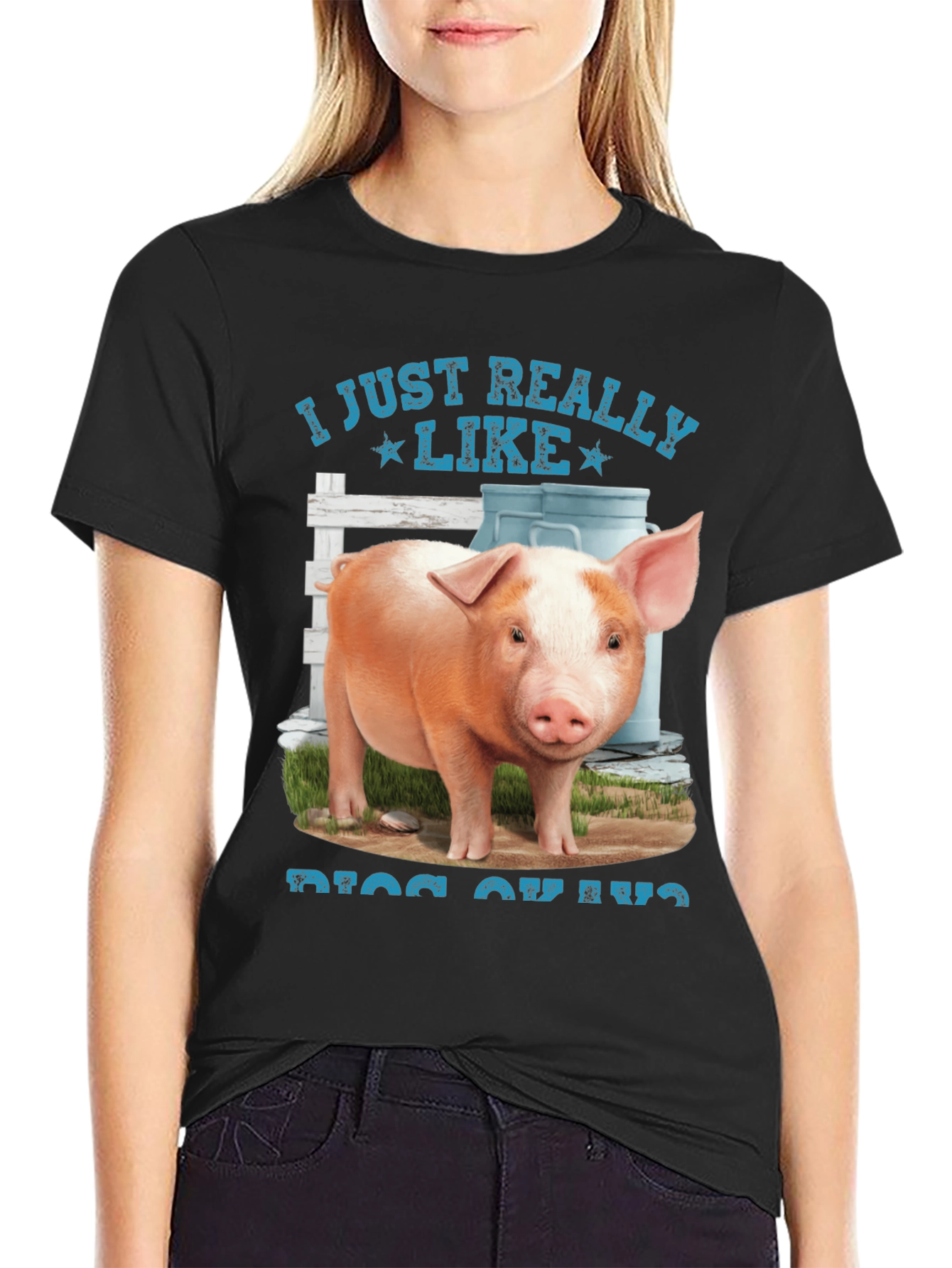 I Just Really Like Pigs T-Shirt