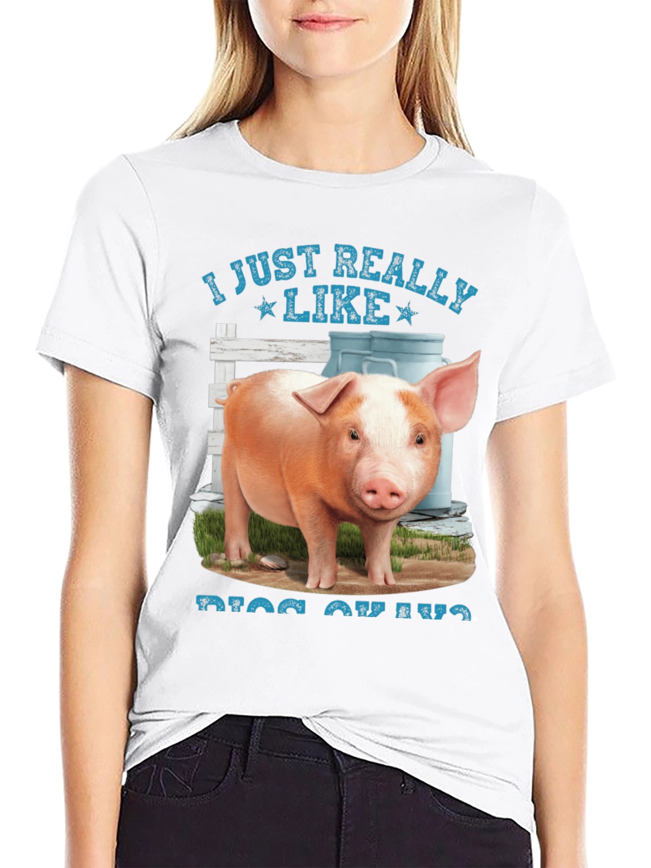 I Just Really Like Pigs T-Shirt