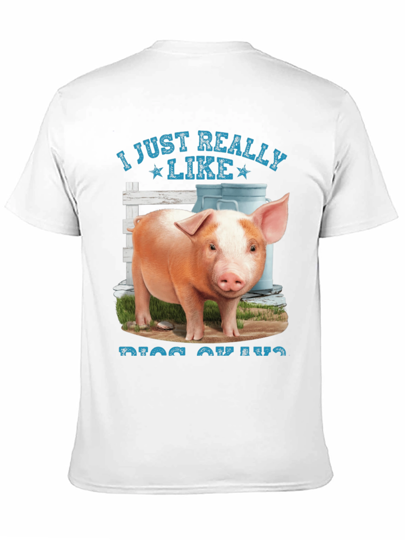 I Just Really Like Pigs T-Shirt