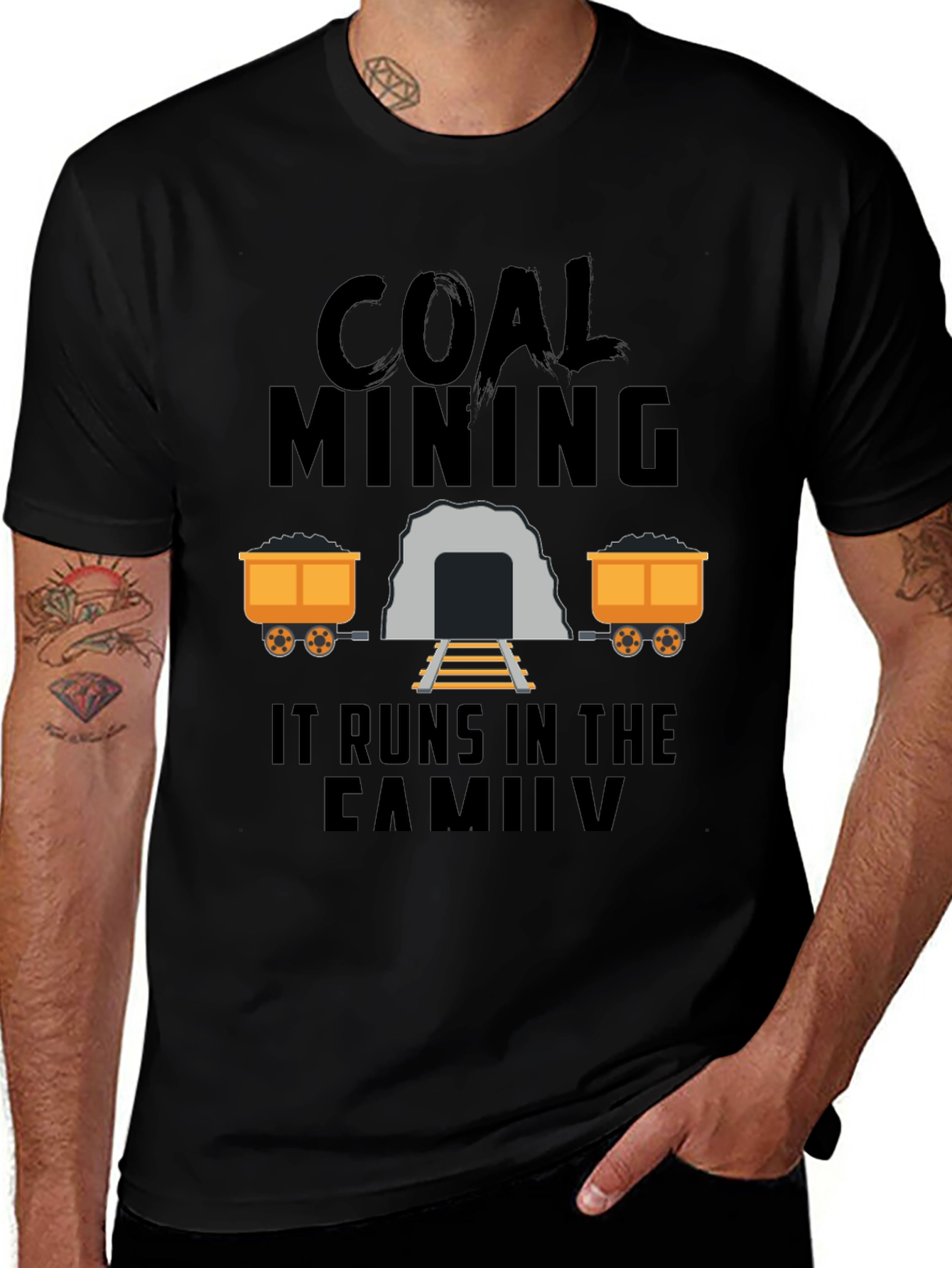 Coal Mining Family T-Shirt