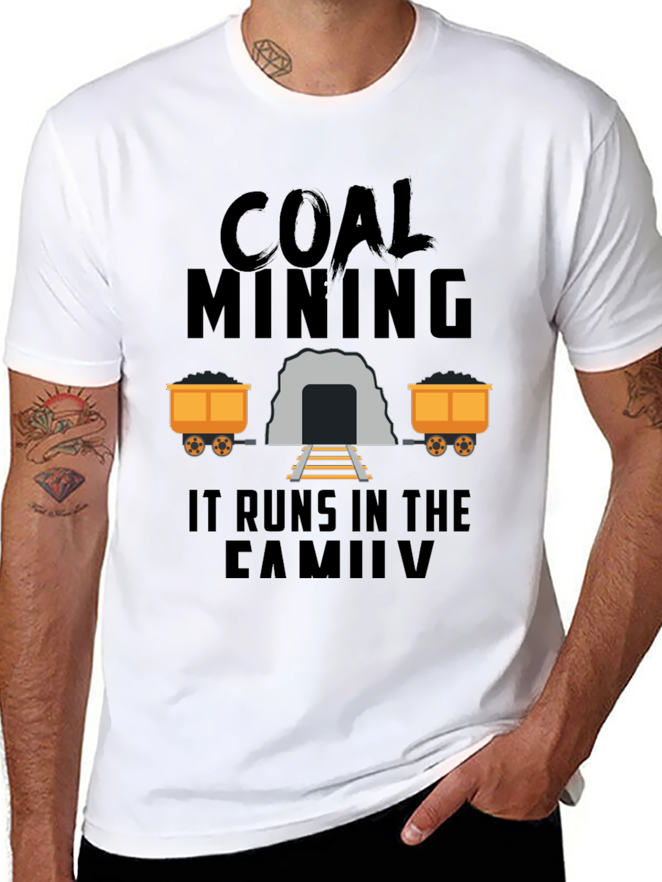 Coal Mining Family T-Shirt