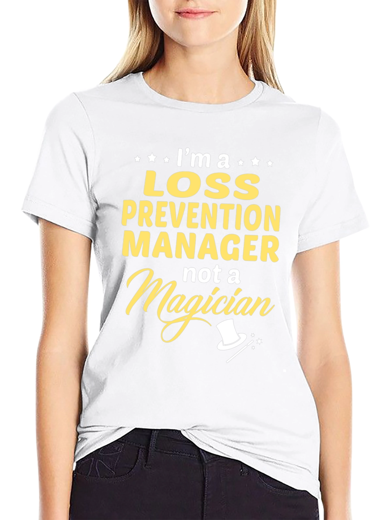 Loss Prevention Manager T-Shirt - Not a Magician
