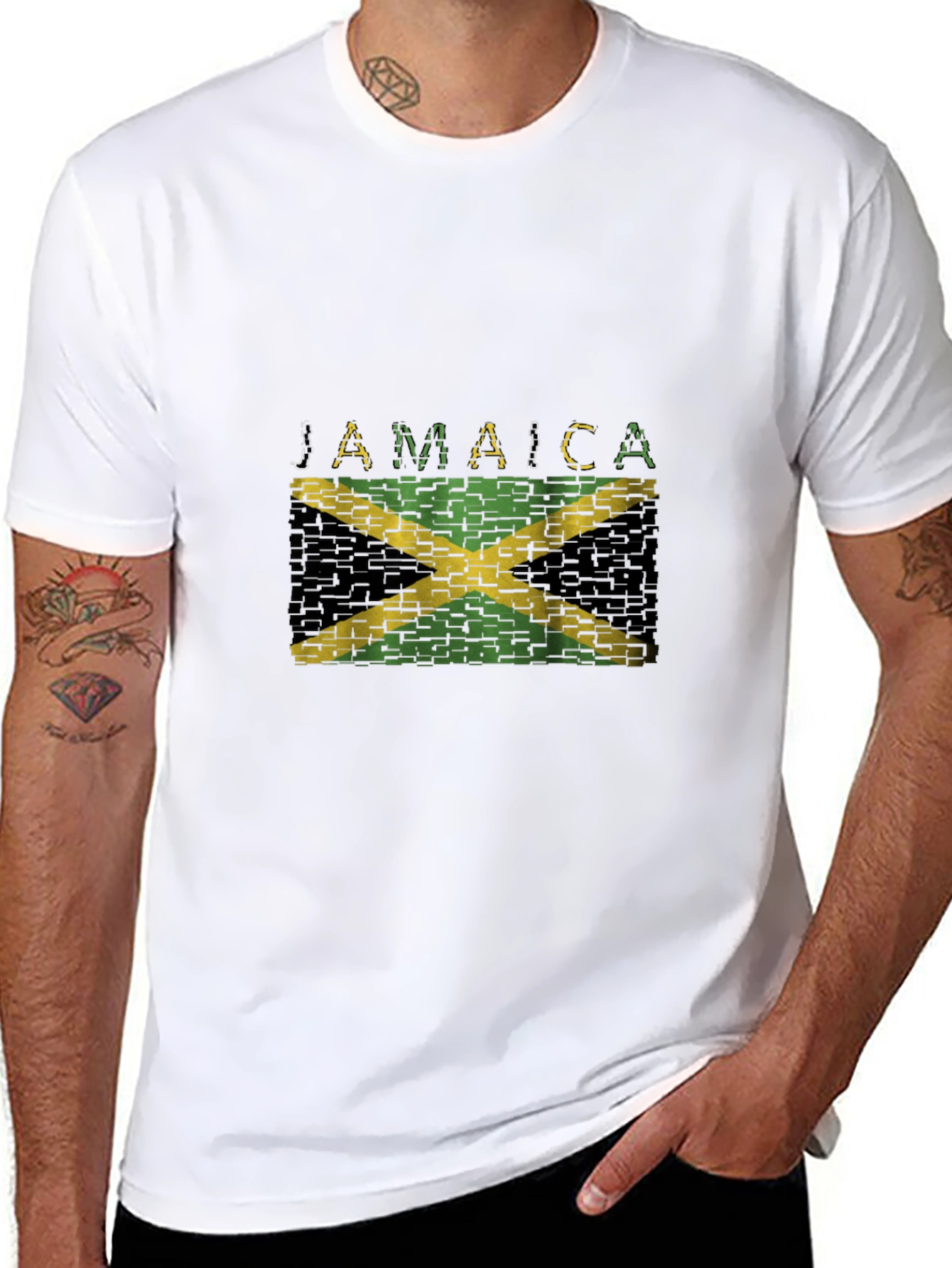 Jamaica Flag T-Shirt - Rasta Pride