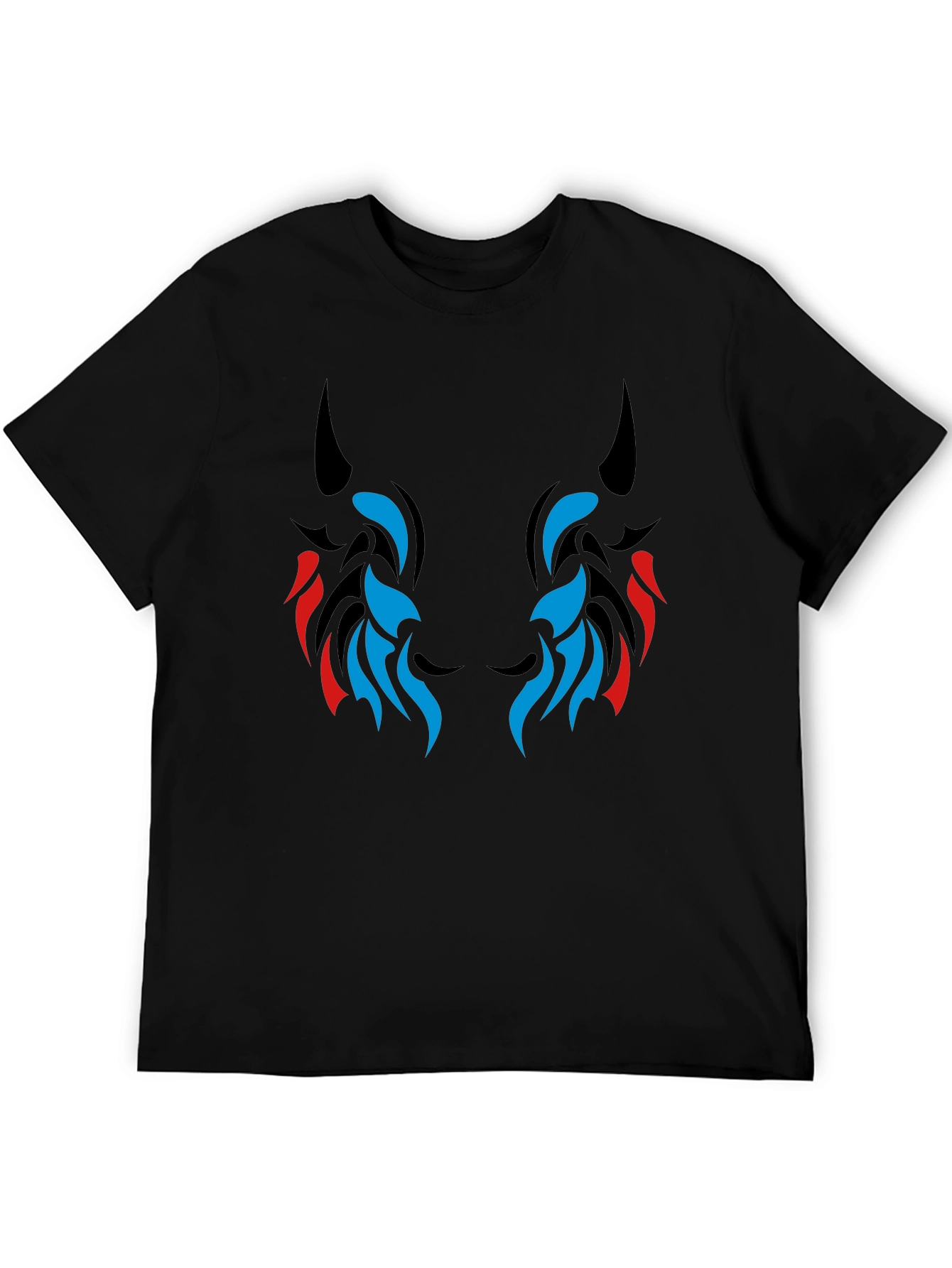 Tribal Graphic Black T-Shirt
