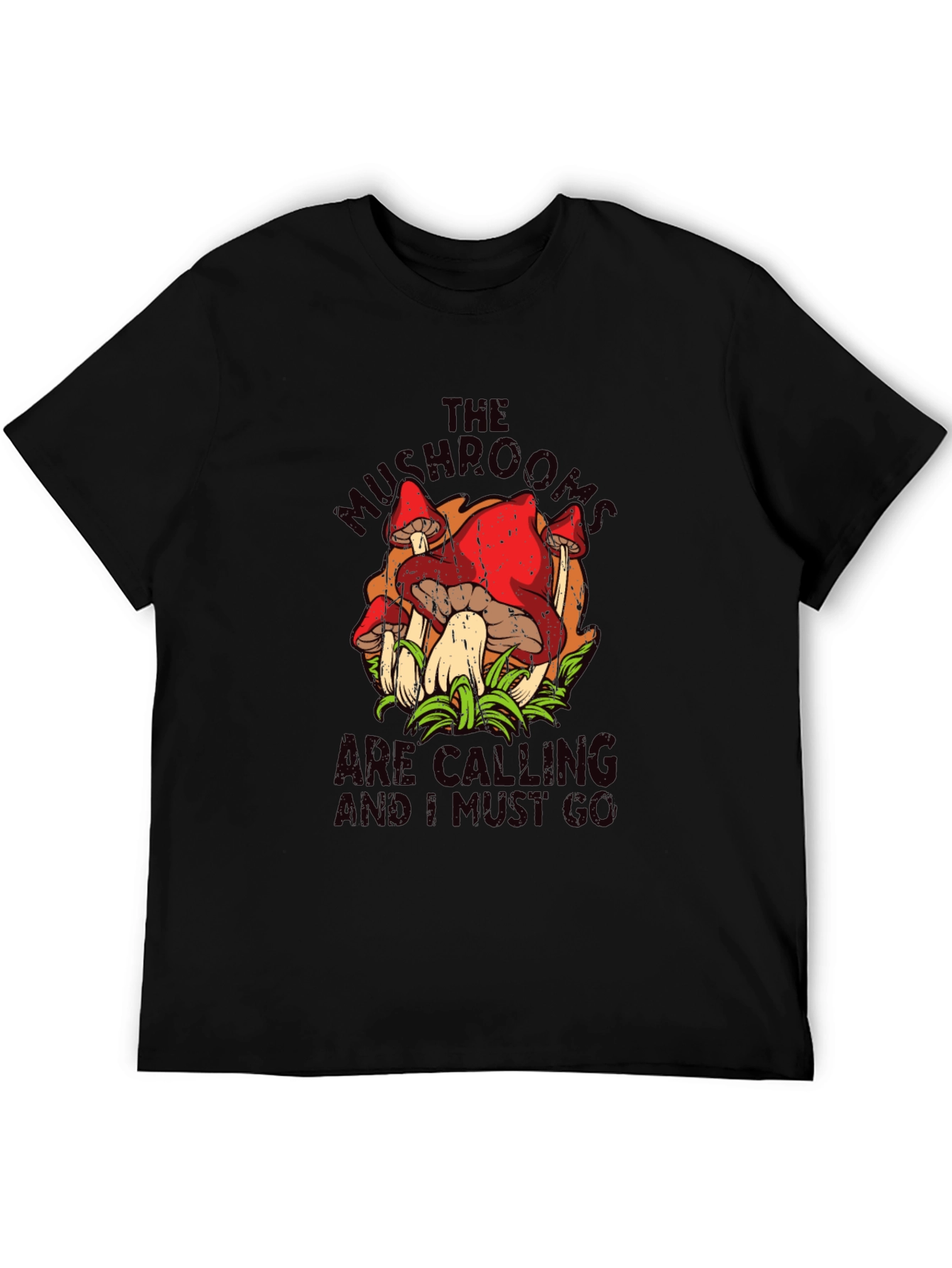 Mushroom Calling T-Shirt - Nature Lover Tee