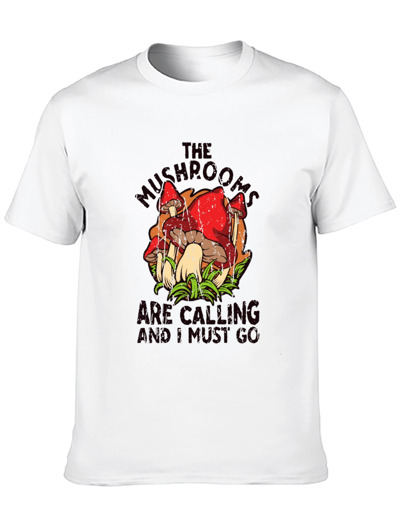 Mushroom Calling T-Shirt - Nature Lover Tee
