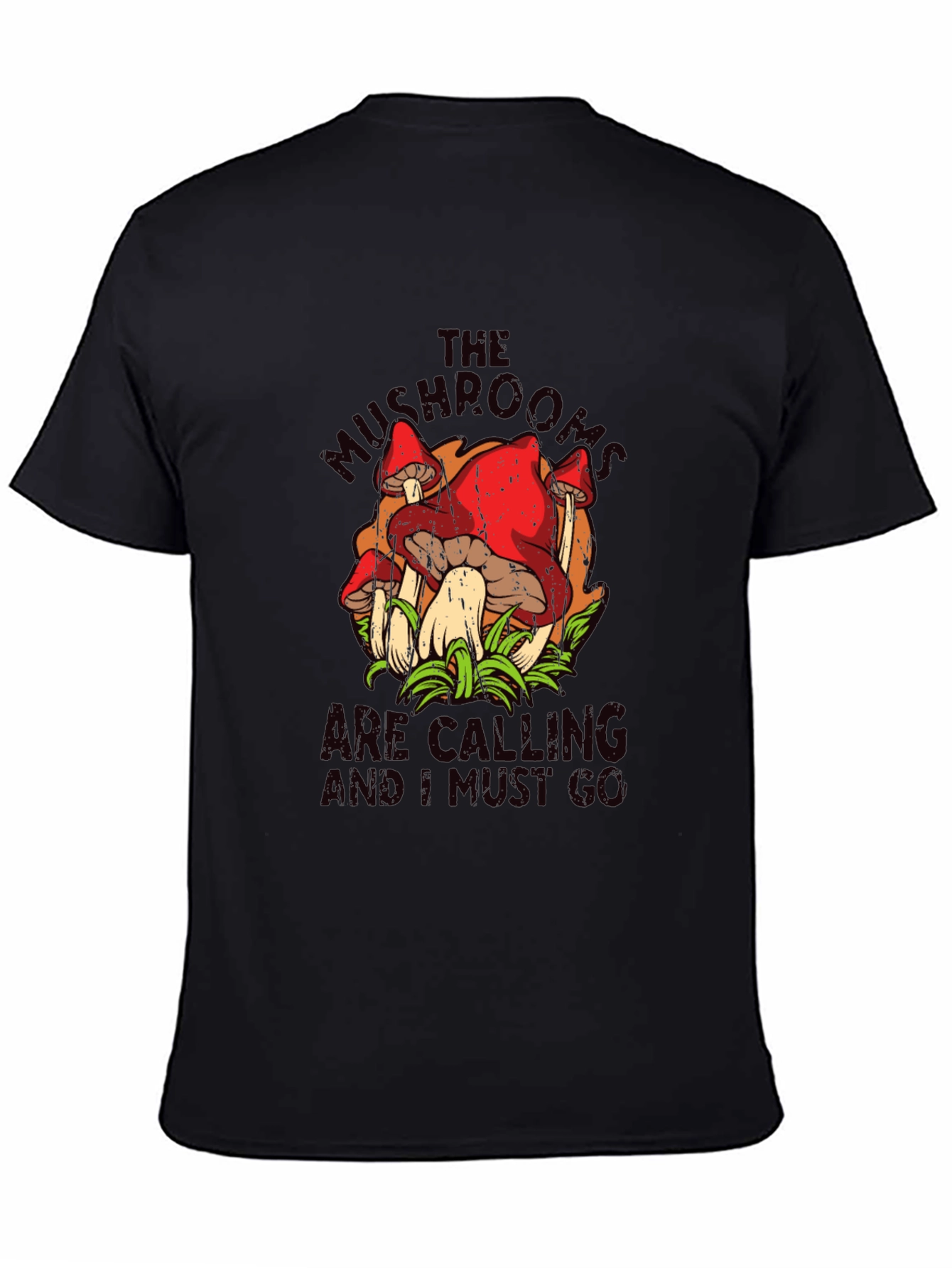 Mushroom Calling T-Shirt - Nature Lover Tee