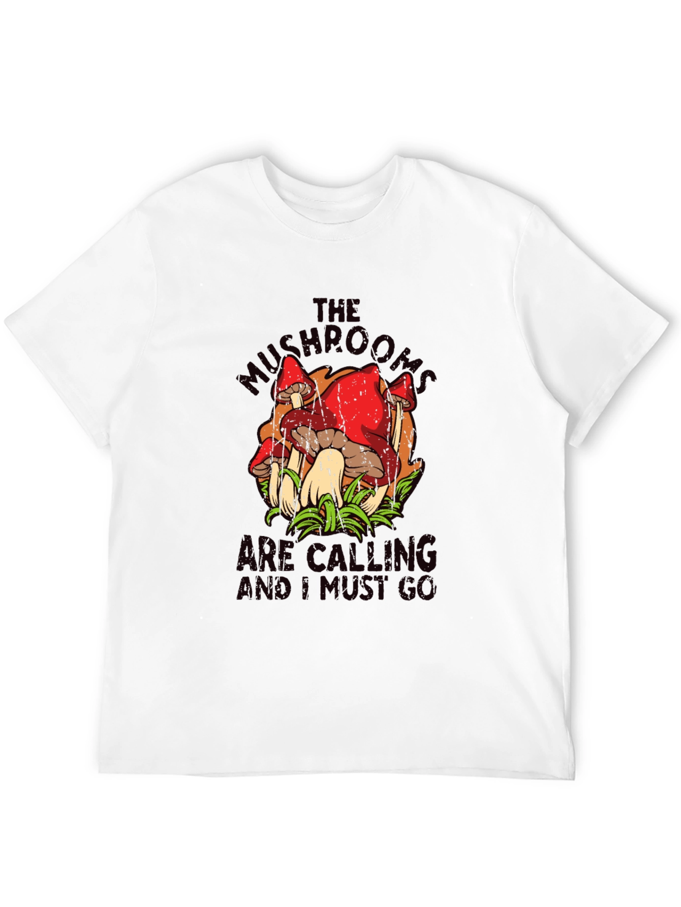 Mushroom Calling T-Shirt - Nature Lover Tee