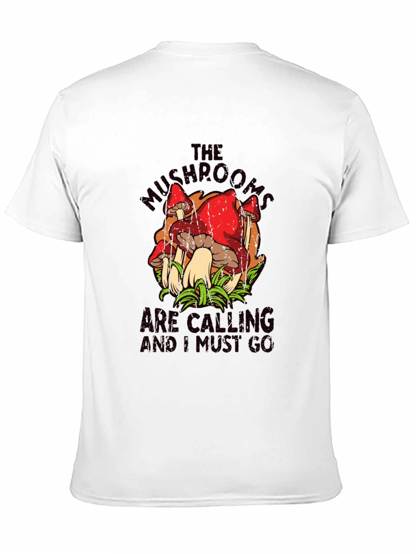 Mushroom Calling T-Shirt - Nature Lover Tee