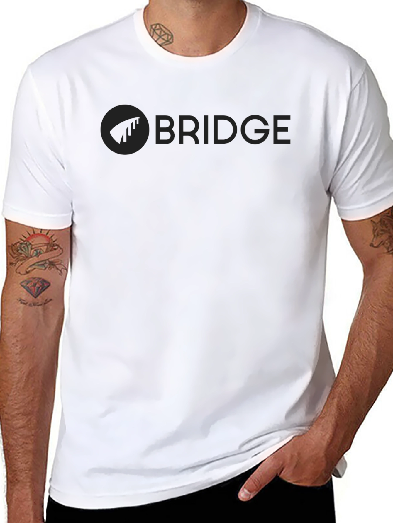 BRIDGE Graphic T-Shirt - Modern Everyday Wear