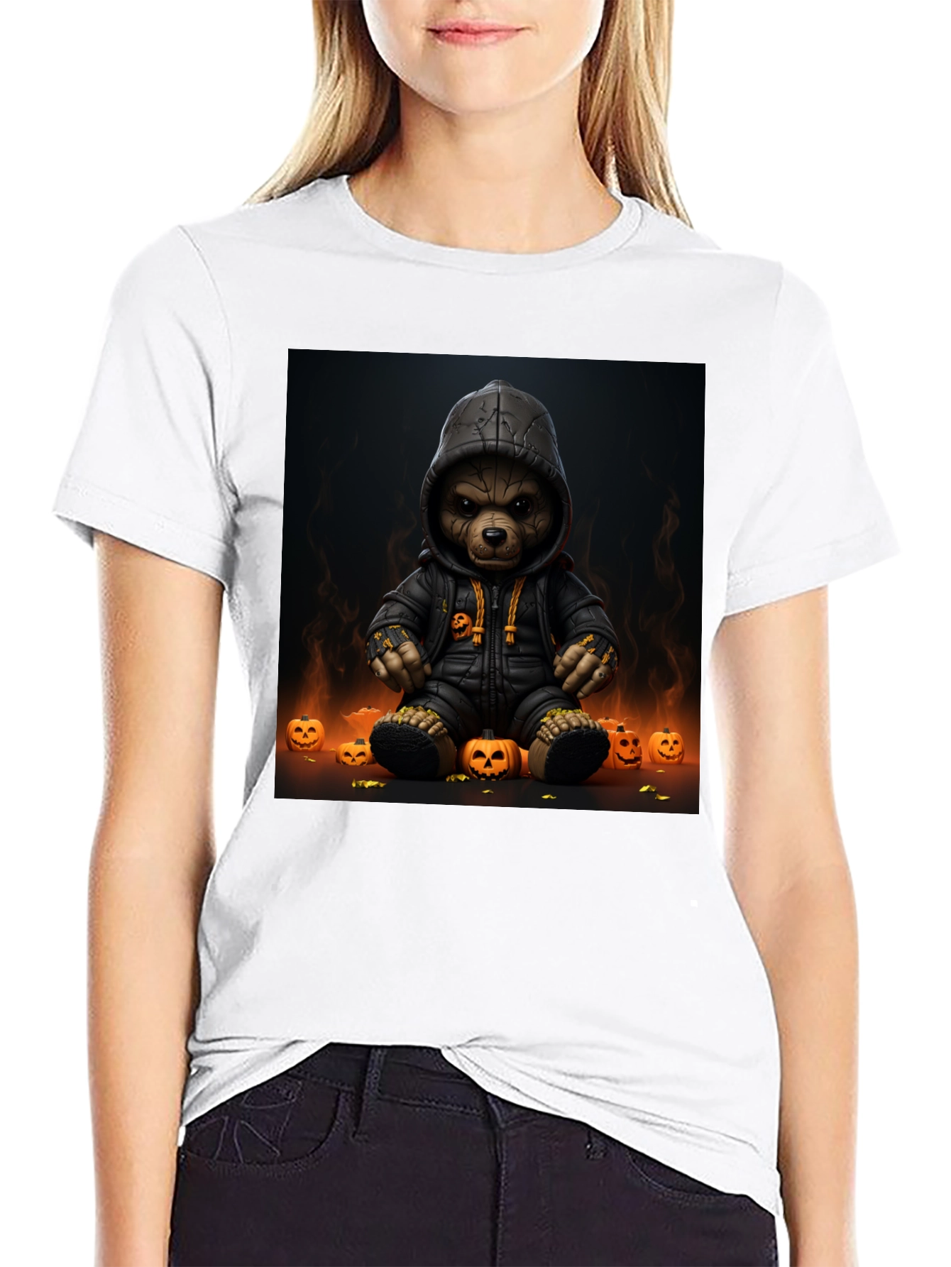 Halloween Bear Graphic Tee