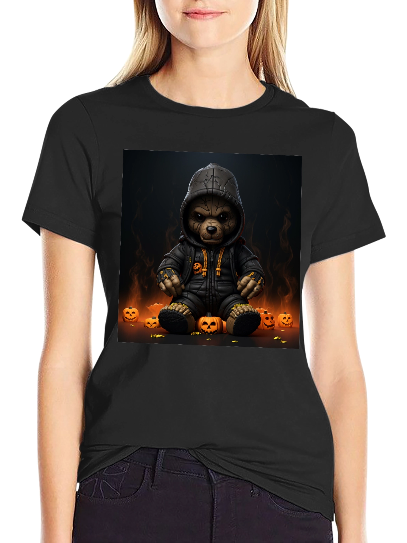 Halloween Bear Graphic Tee
