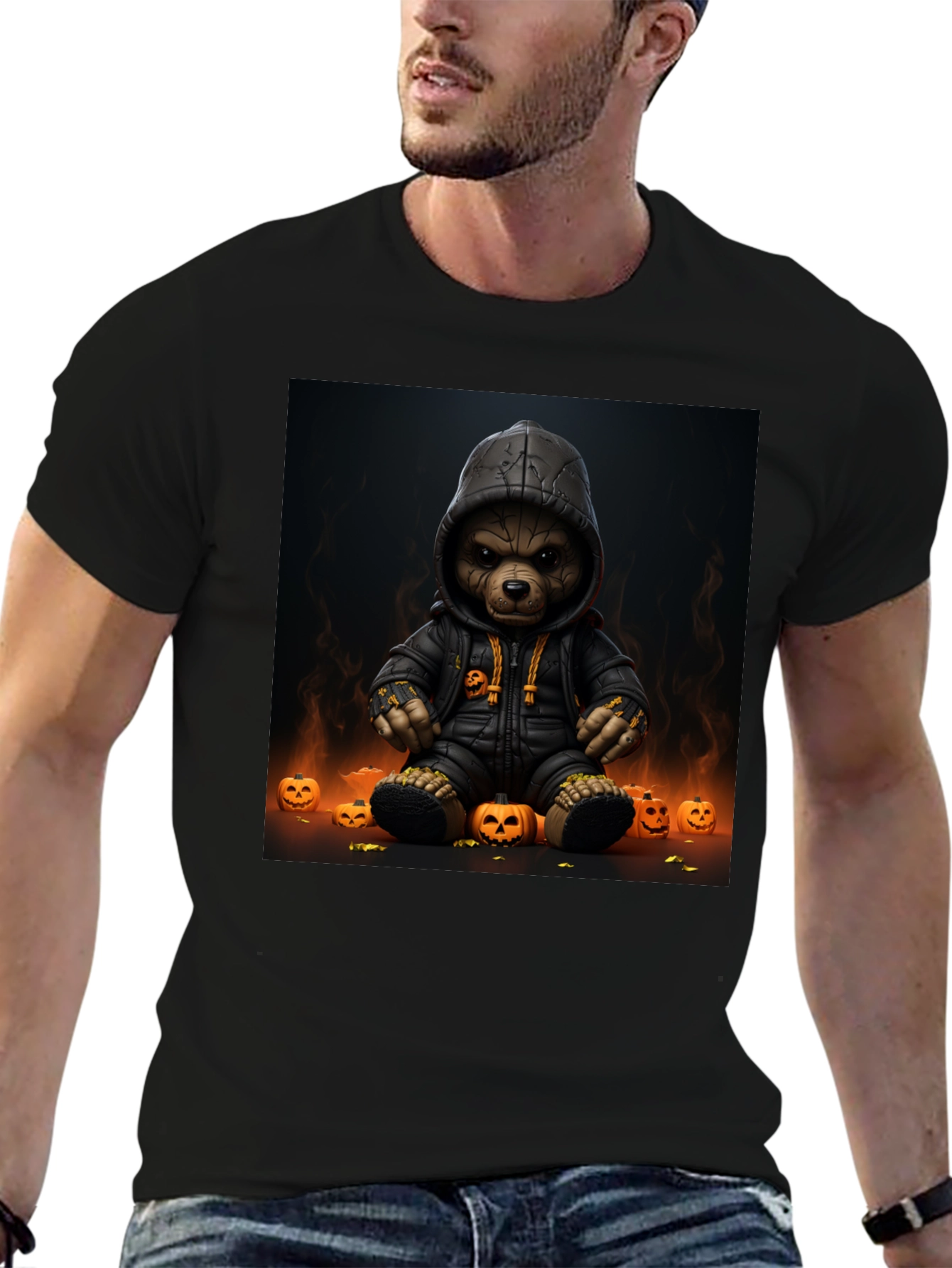 Halloween Bear Graphic Tee