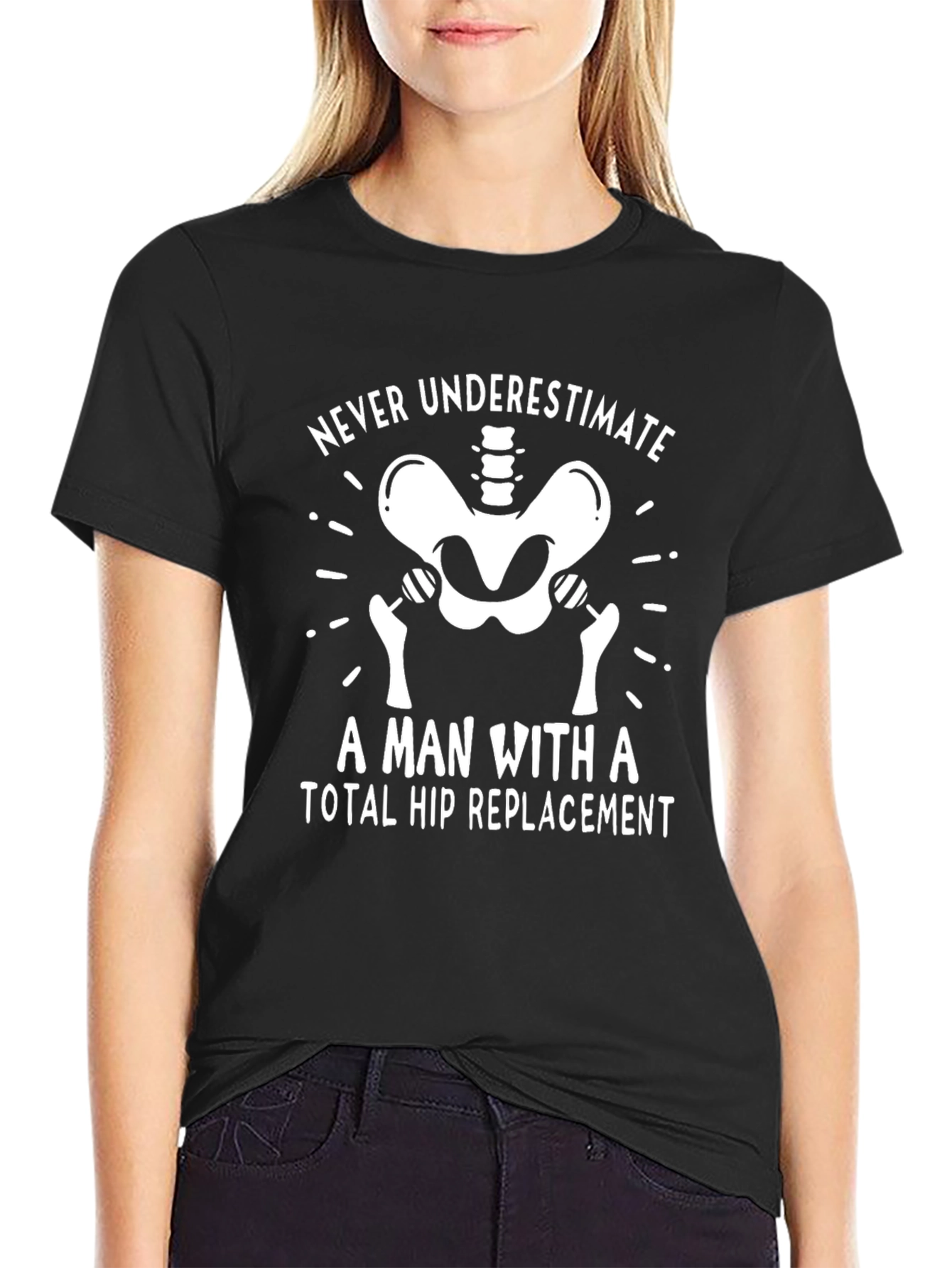 Hip Replacement T-Shirt - Funny Bone Humor