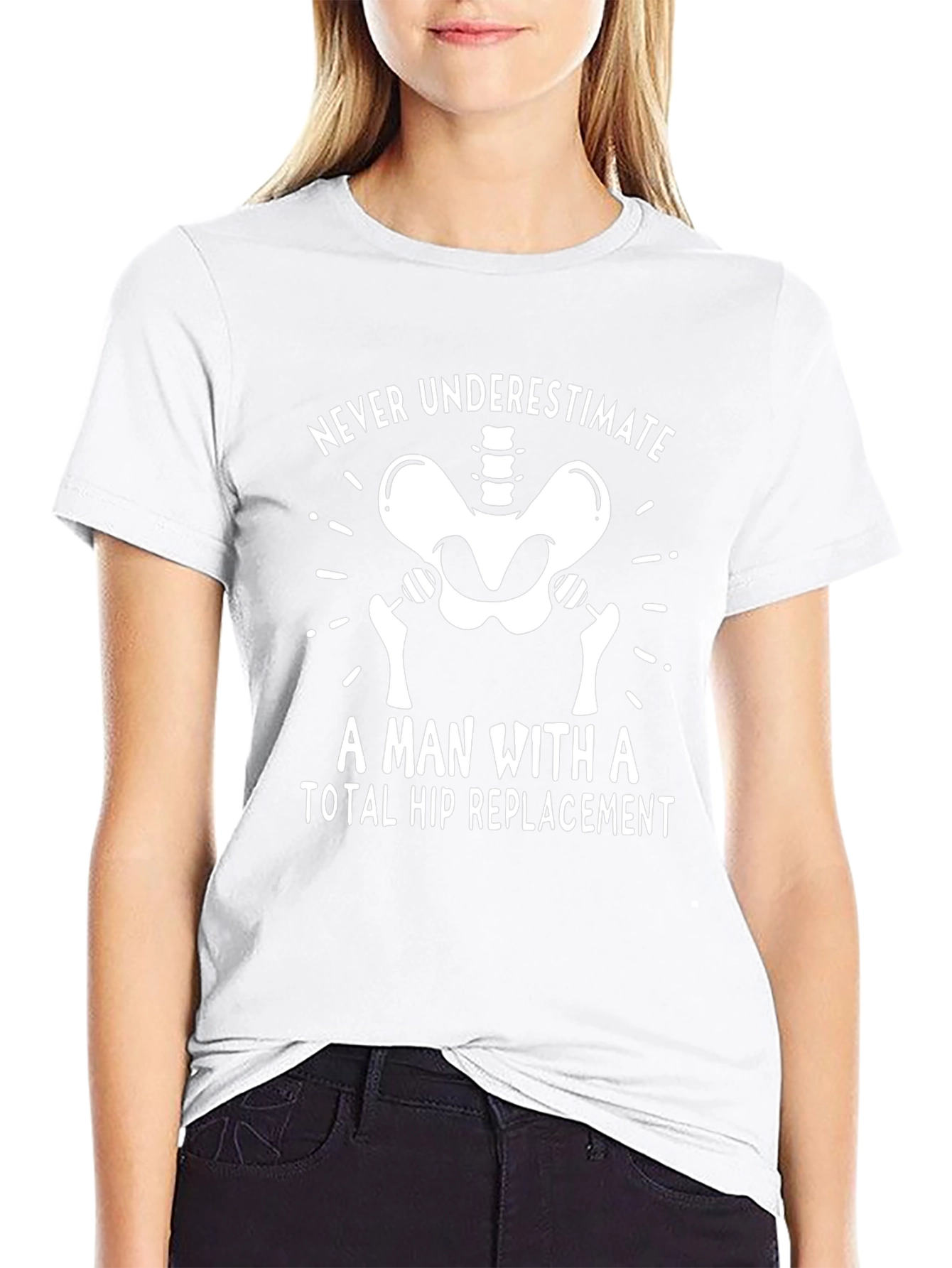 Hip Replacement T-Shirt - Funny Bone Humor