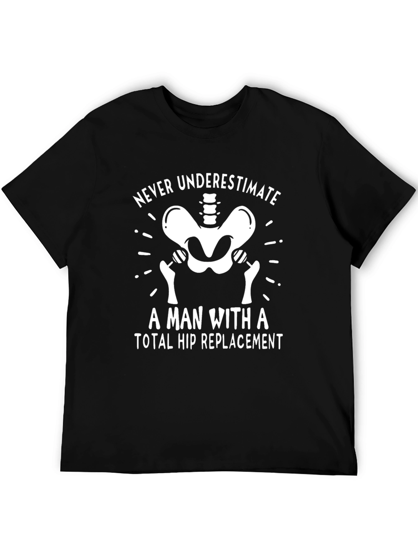 Hip Replacement T-Shirt - Funny Bone Humor