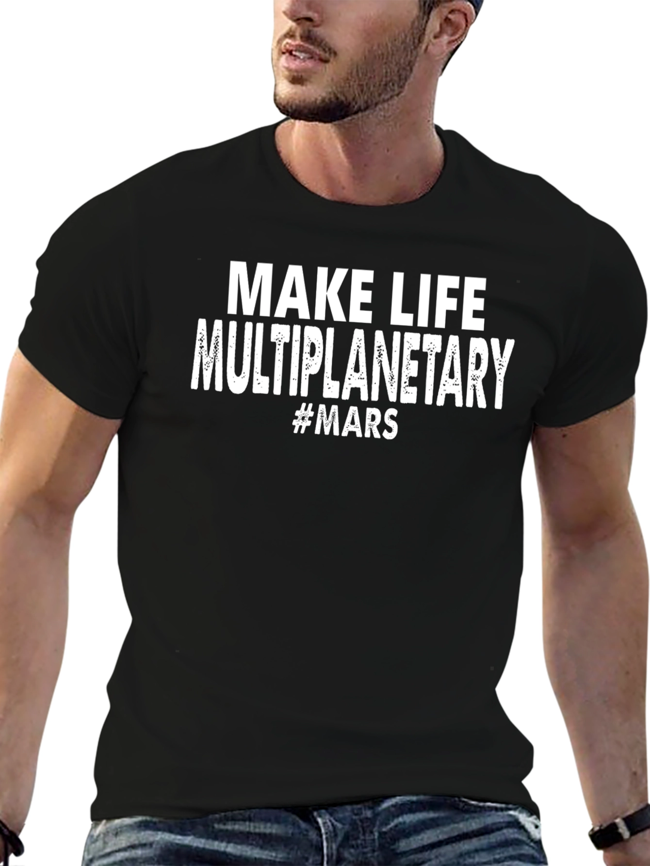 Make Life Multiplanetary T-Shirt #MARS