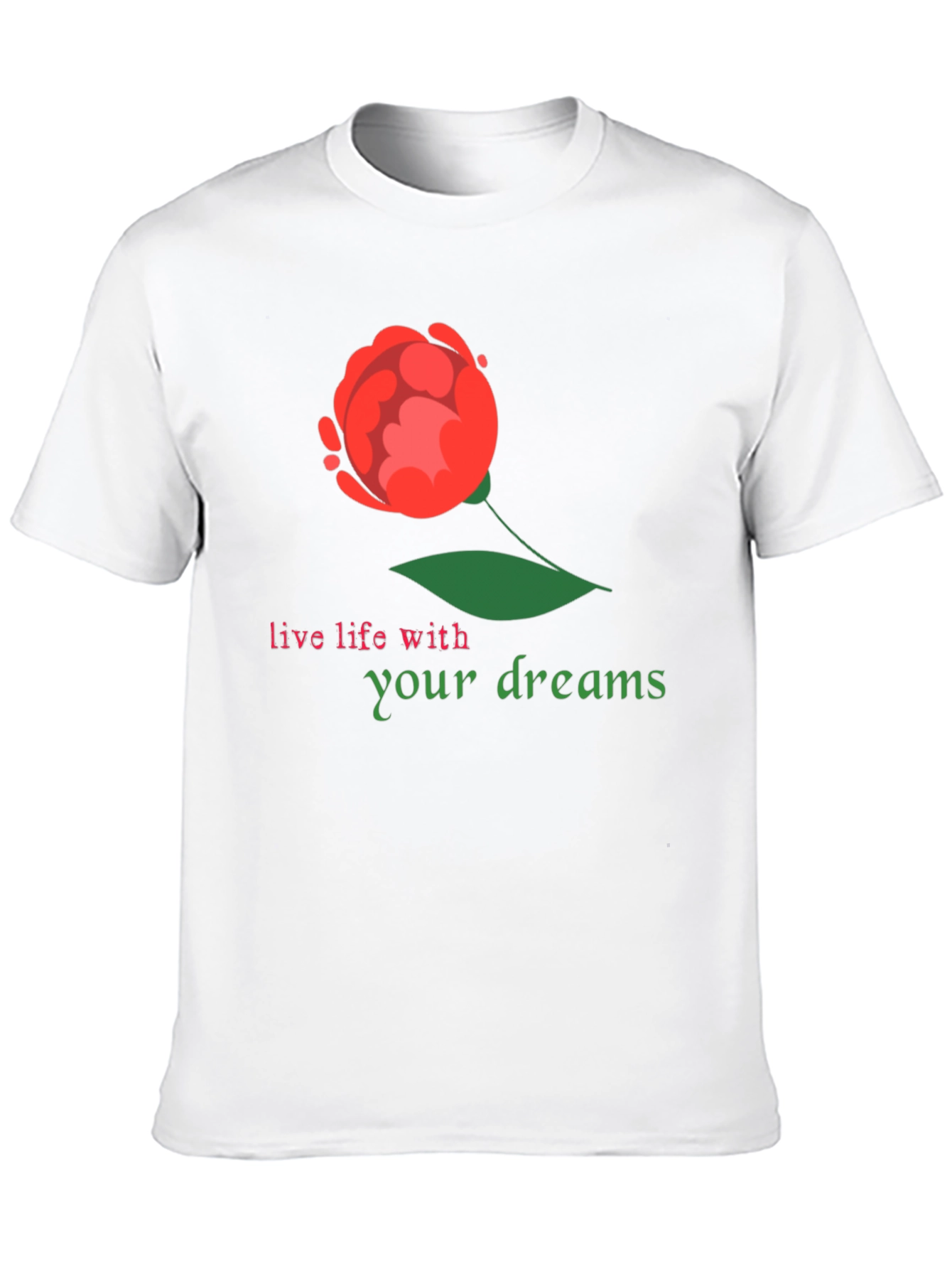 Dream Life Black Graphic T-Shirt