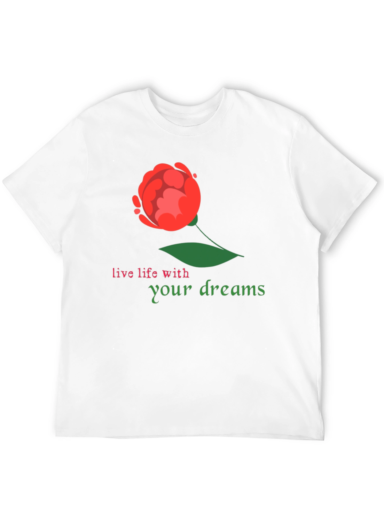 Dream Life Black Graphic T-Shirt