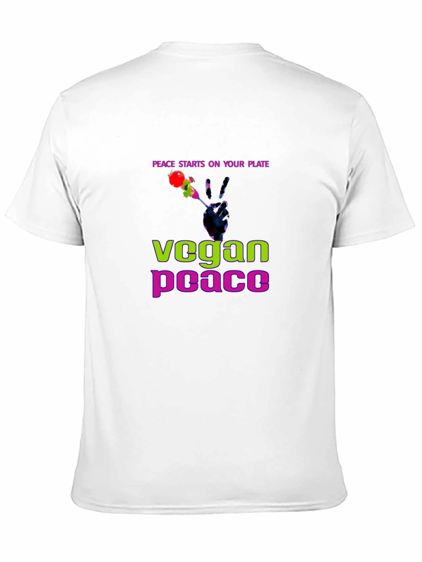 Vegan Peace T-Shirt - Spread the Message!