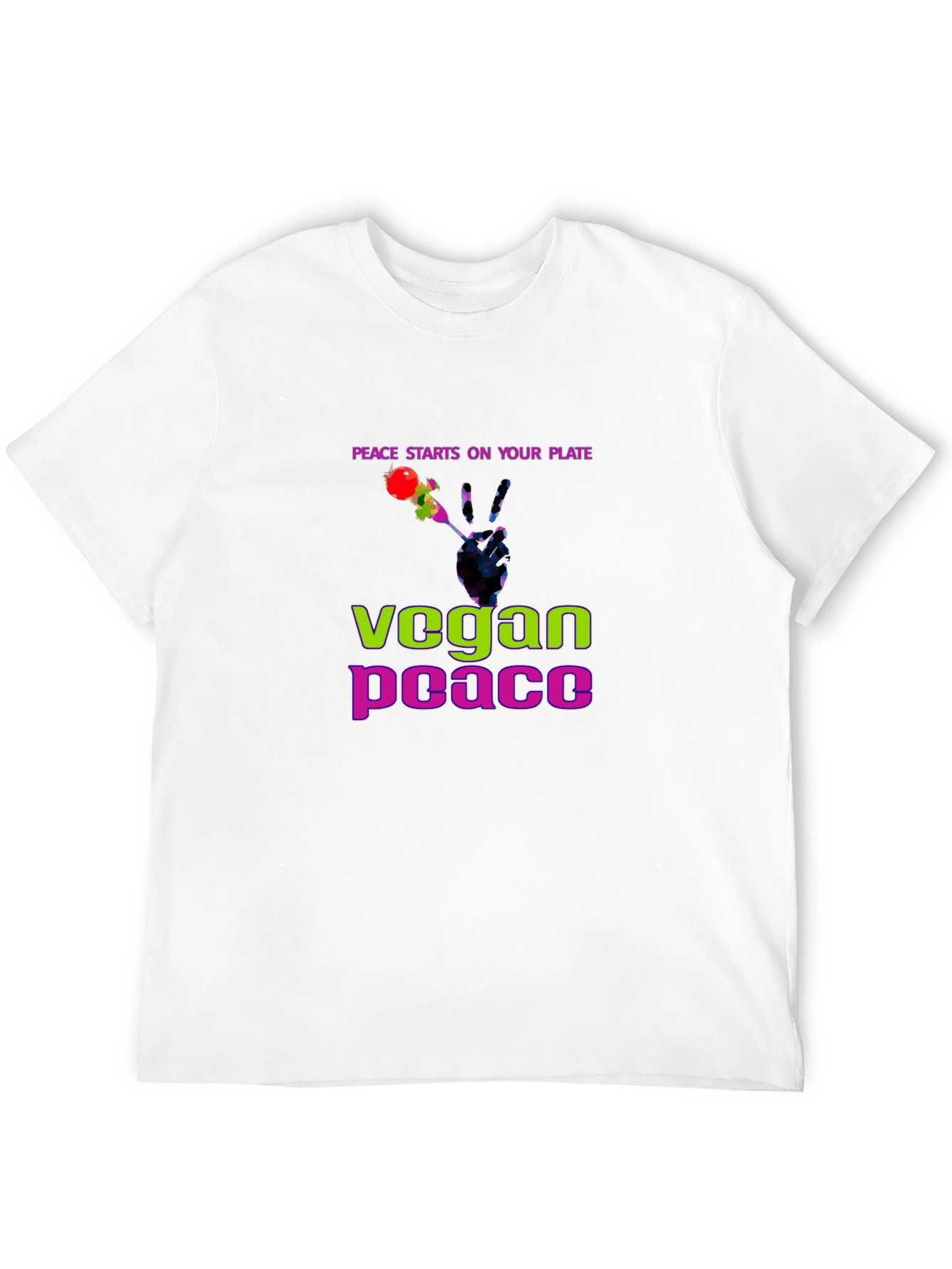 Vegan Peace T-Shirt - Spread the Message!