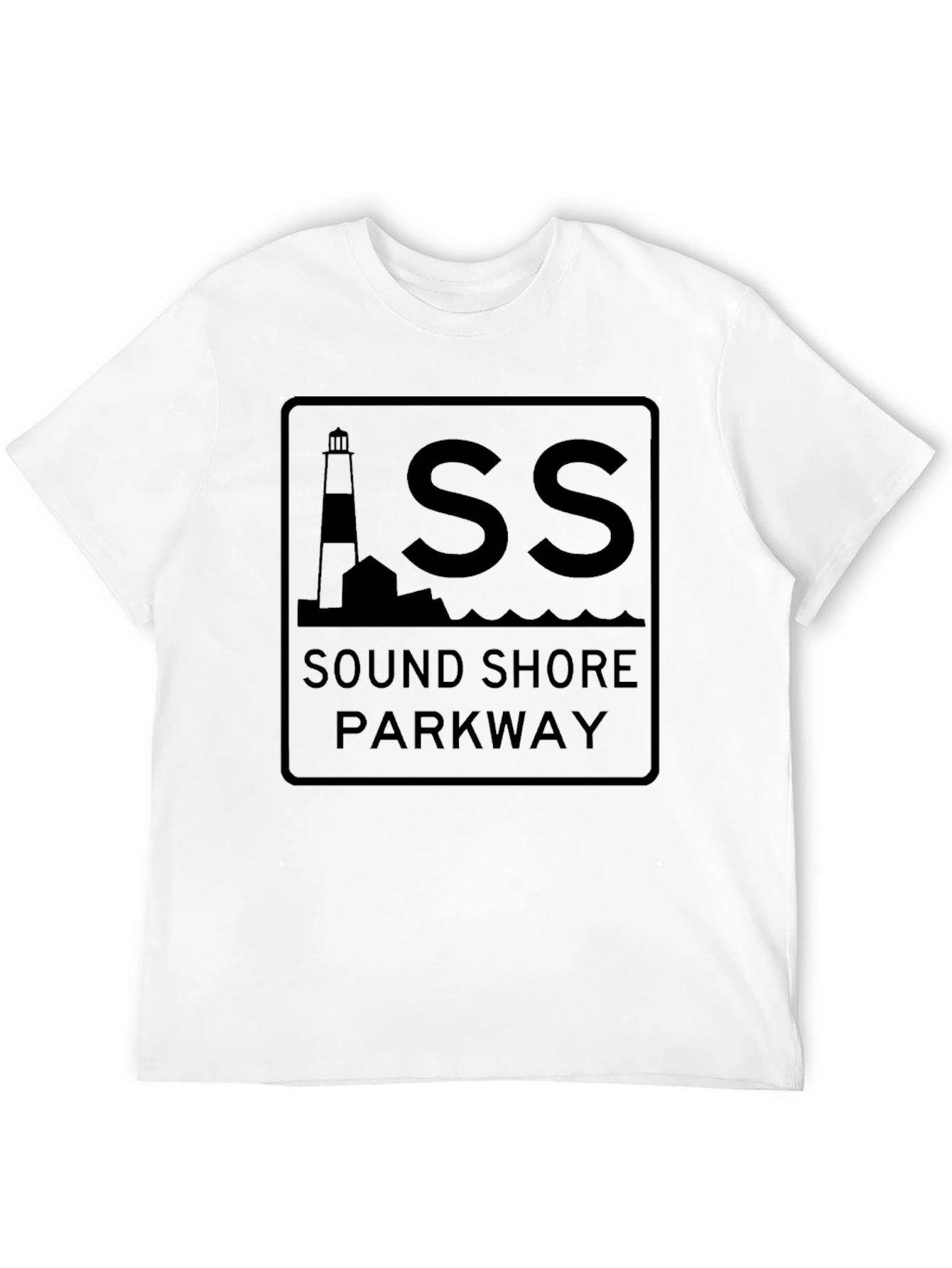 Sound Shore Parkway Black T-Shirt