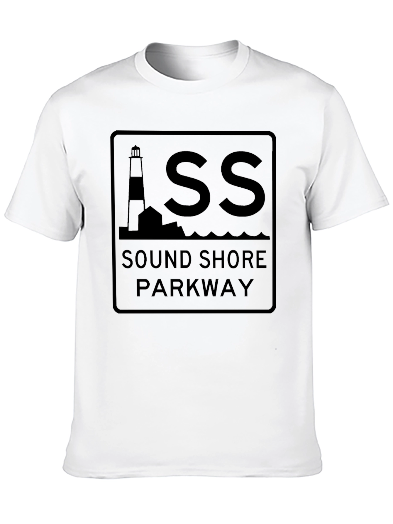 Sound Shore Parkway Black T-Shirt