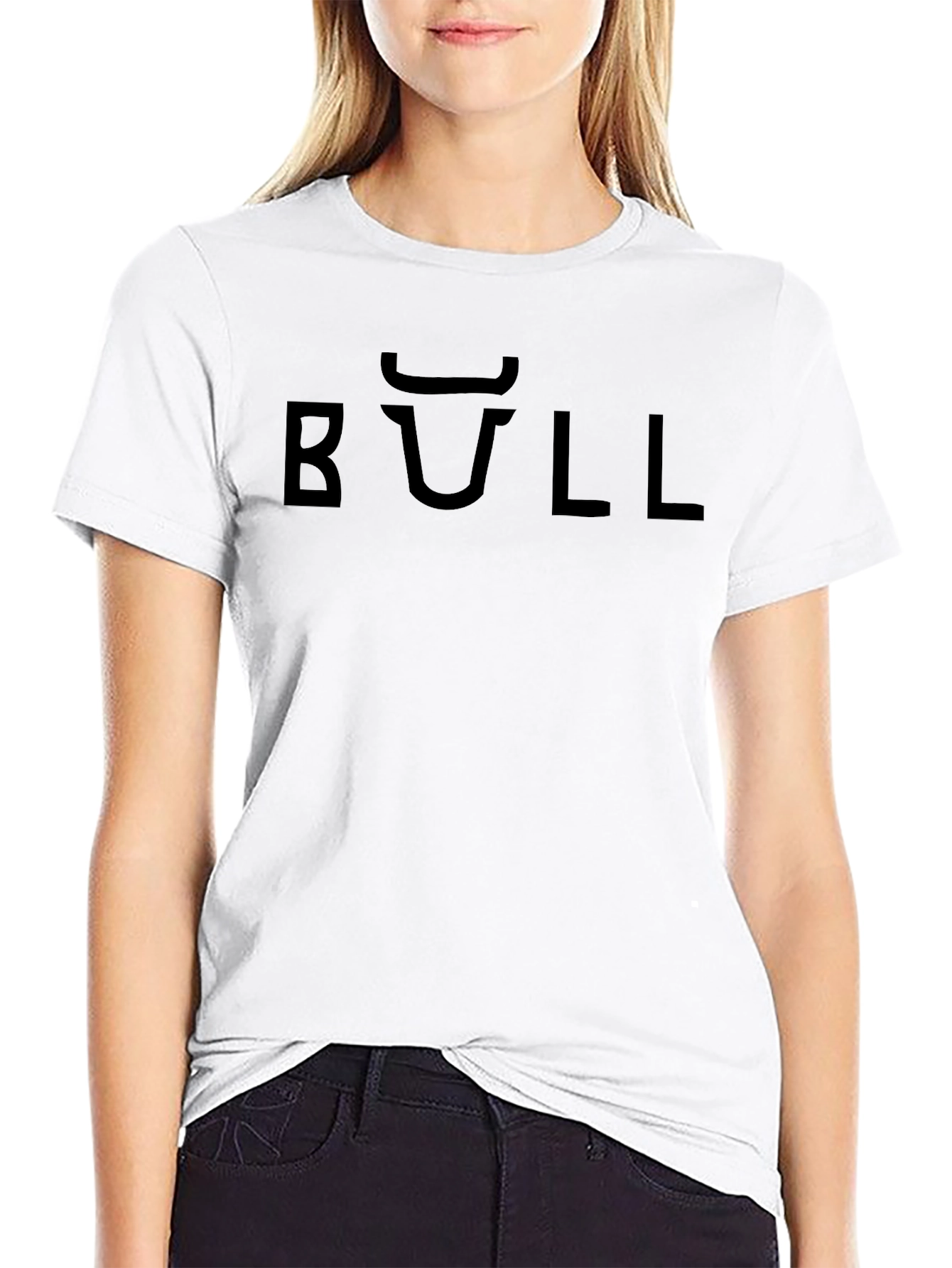Black BULL Graphic Tee - Modern Casual Style