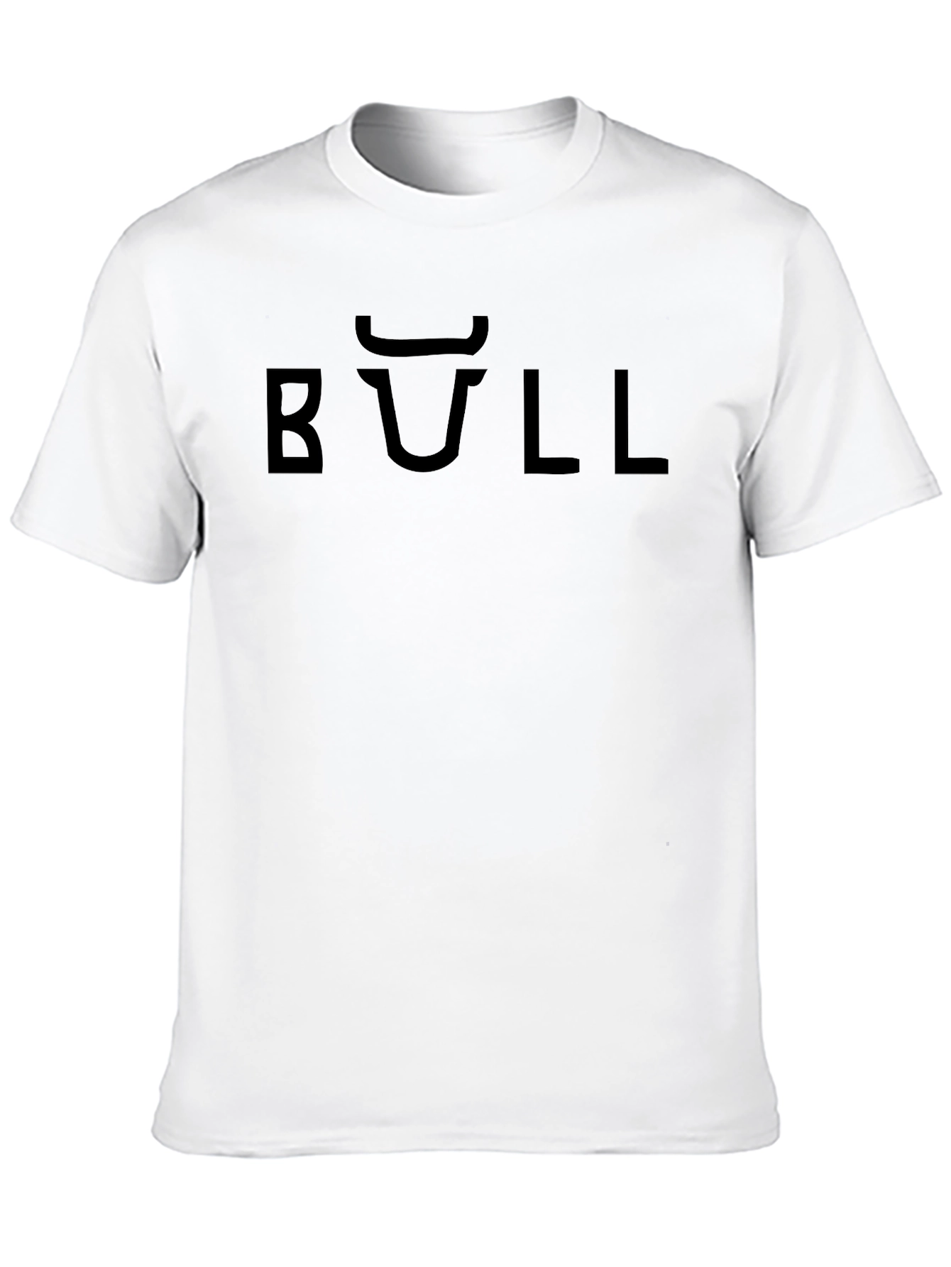 Black BULL Graphic Tee - Modern Casual Style