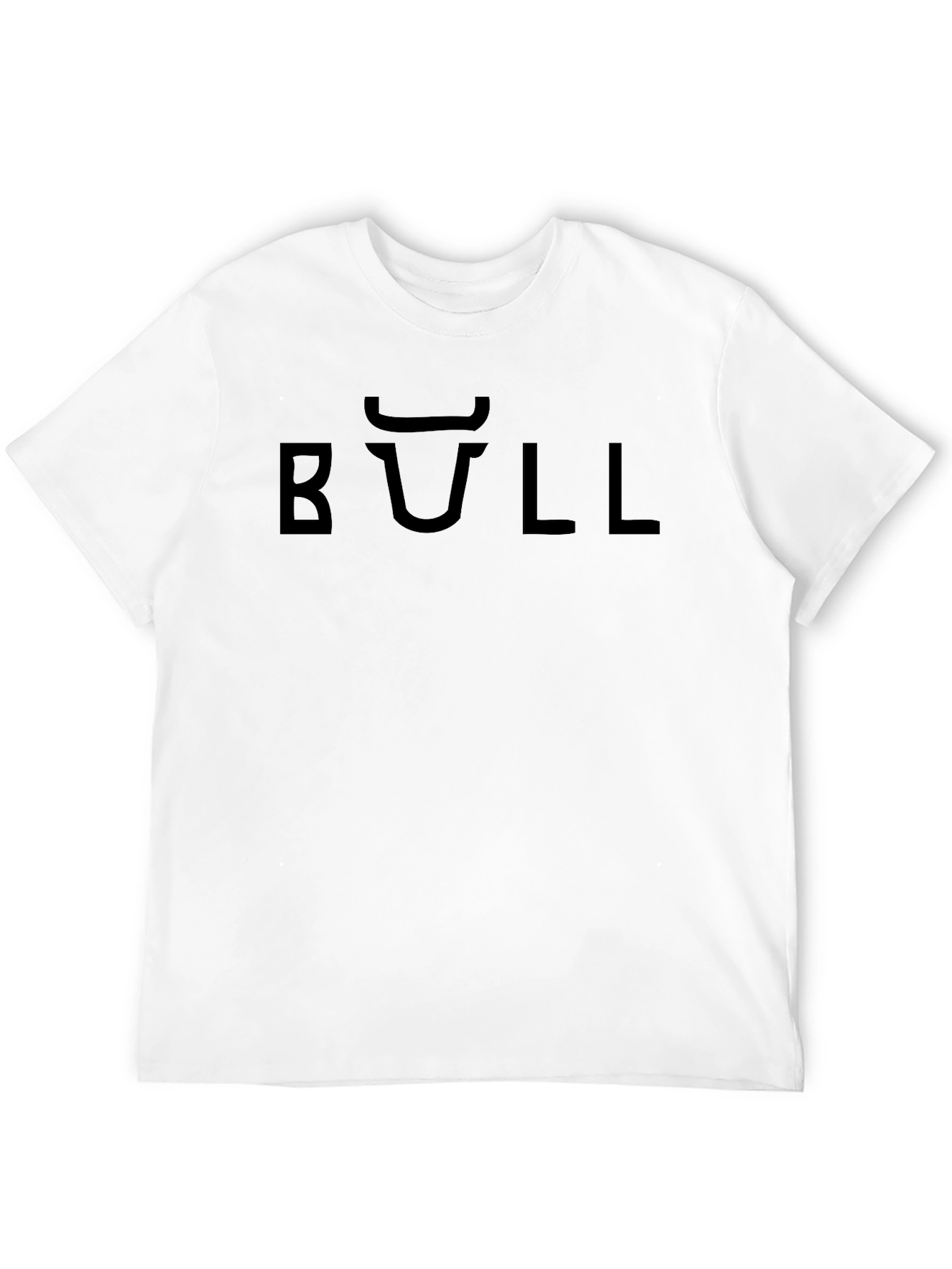 Black BULL Graphic Tee - Modern Casual Style