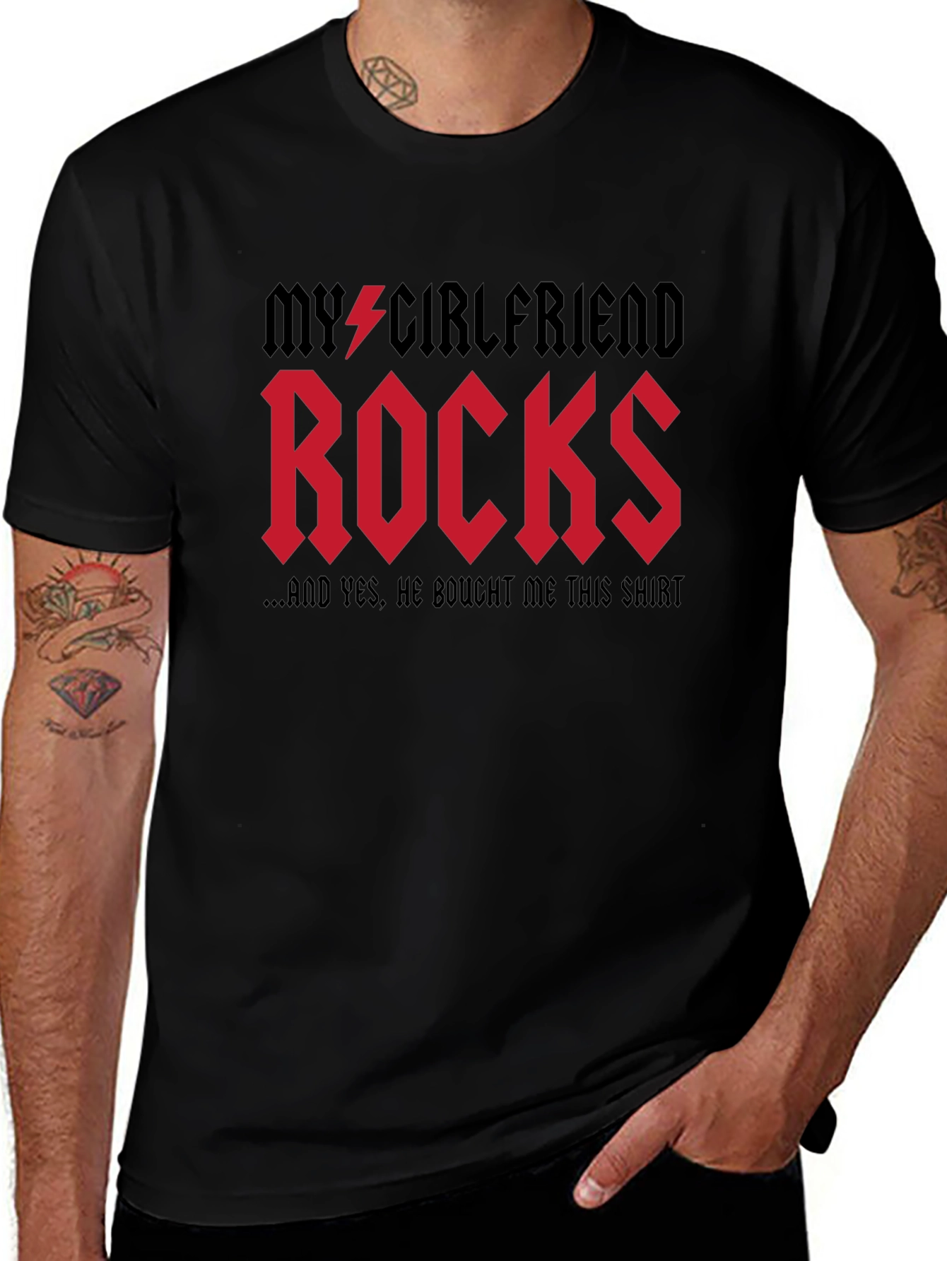 My Girlfriend Rocks T-Shirt