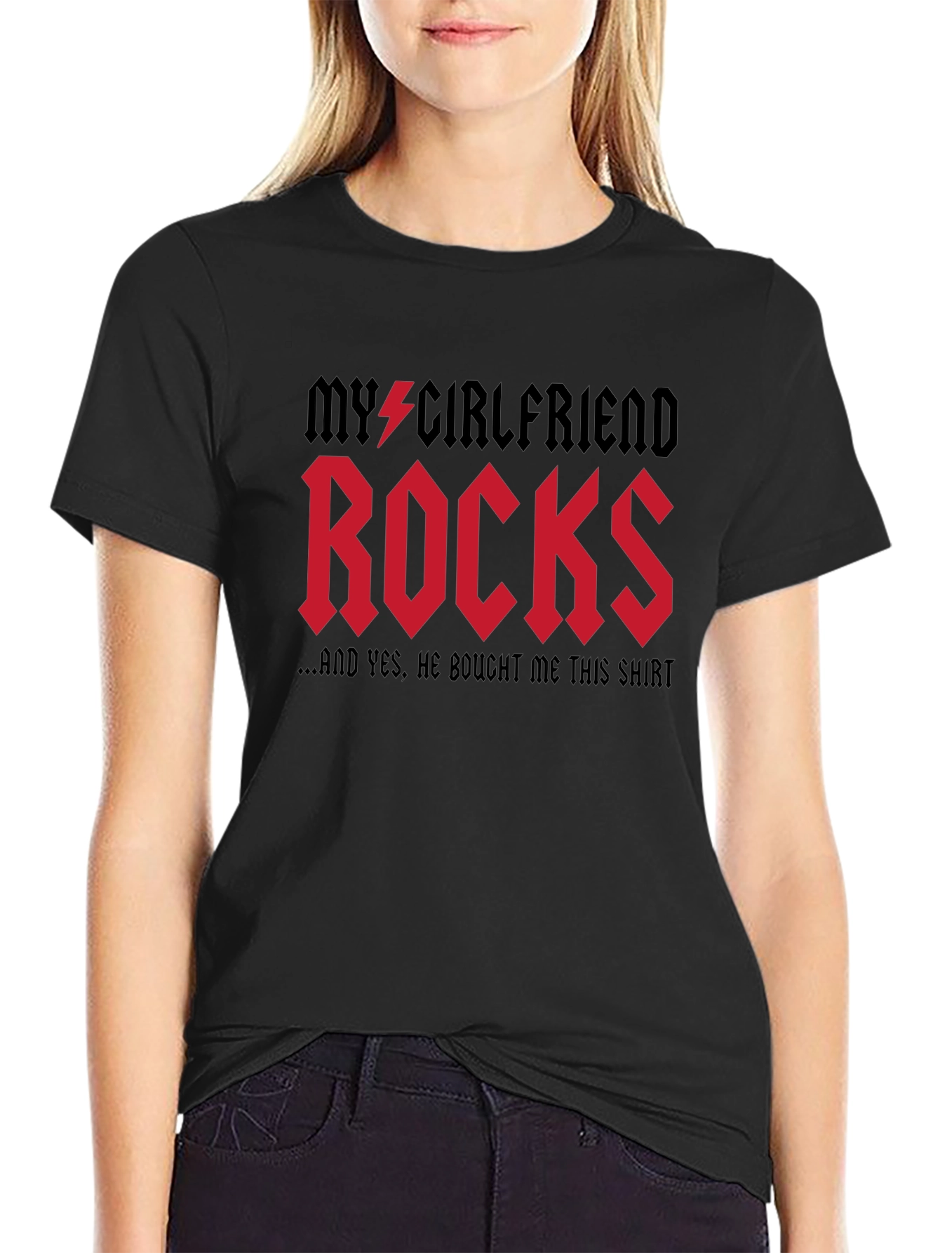 My Girlfriend Rocks T-Shirt