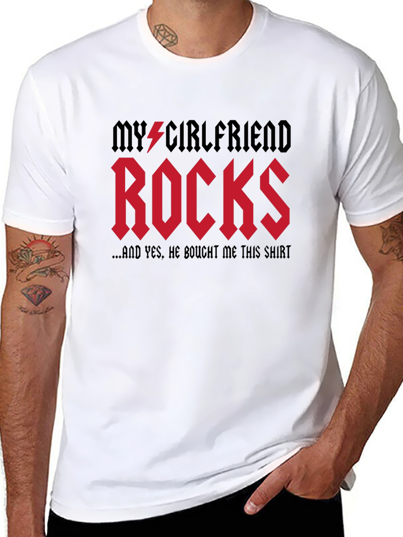 My Girlfriend Rocks T-Shirt